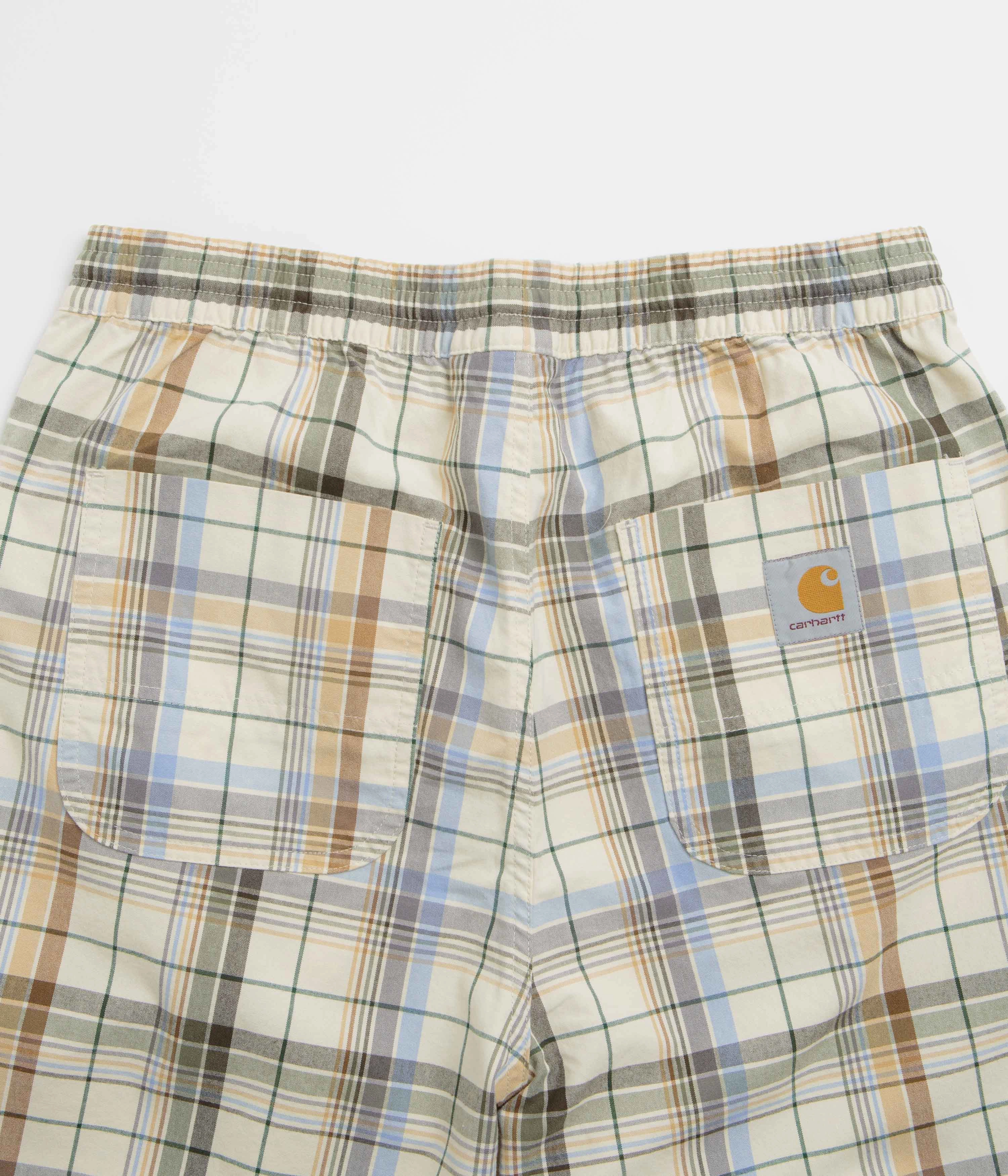 Carhartt Vilay Shorts - Vilay Check / Natural Chill Style Stretch performance