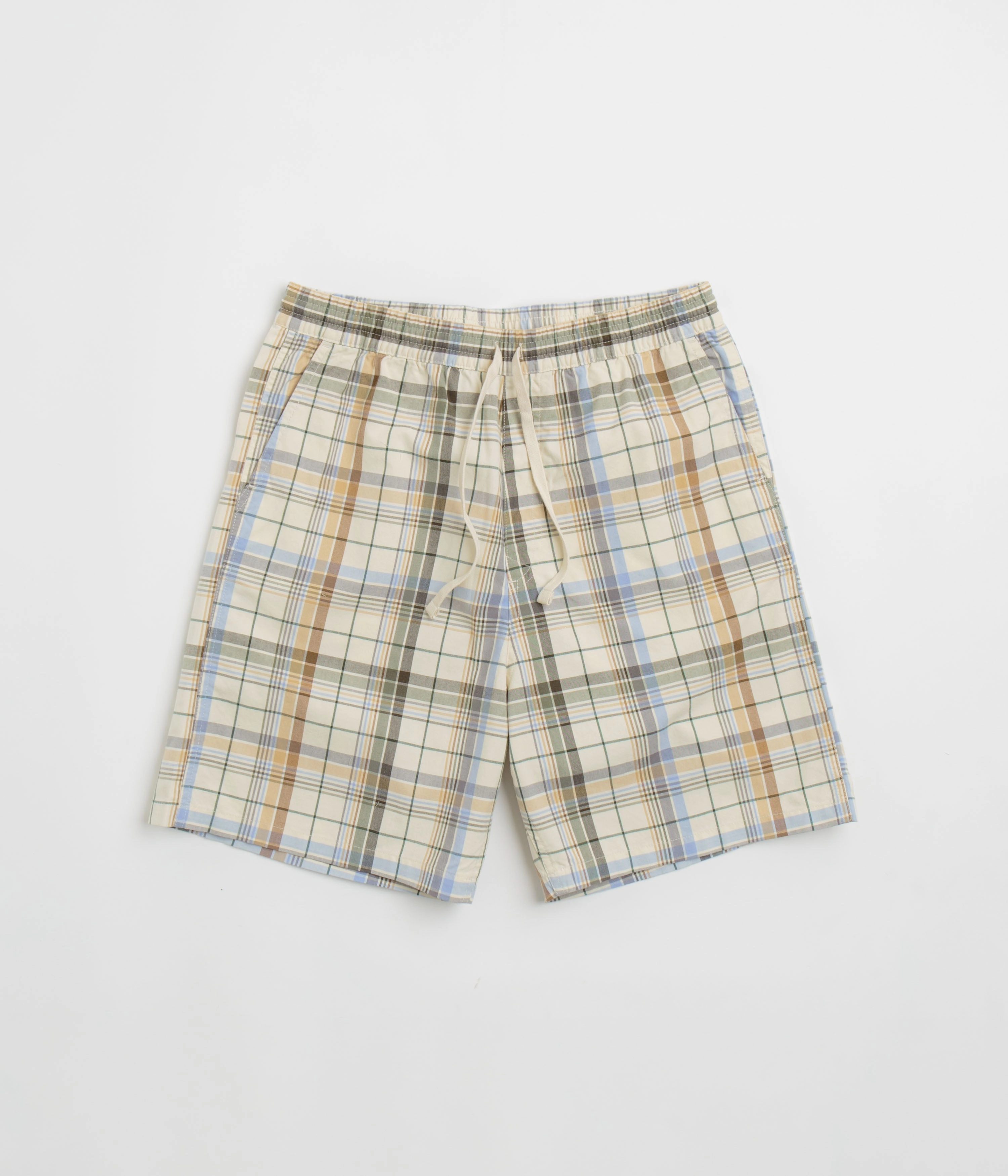 Moisture Controlled Lining Carhartt Vilay Shorts - Vilay Check / Natural