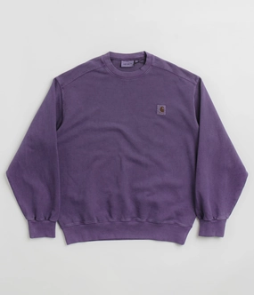 Functional Layer Stylish Comfort Carhartt Vista Crewneck Sweatshirt - Aura