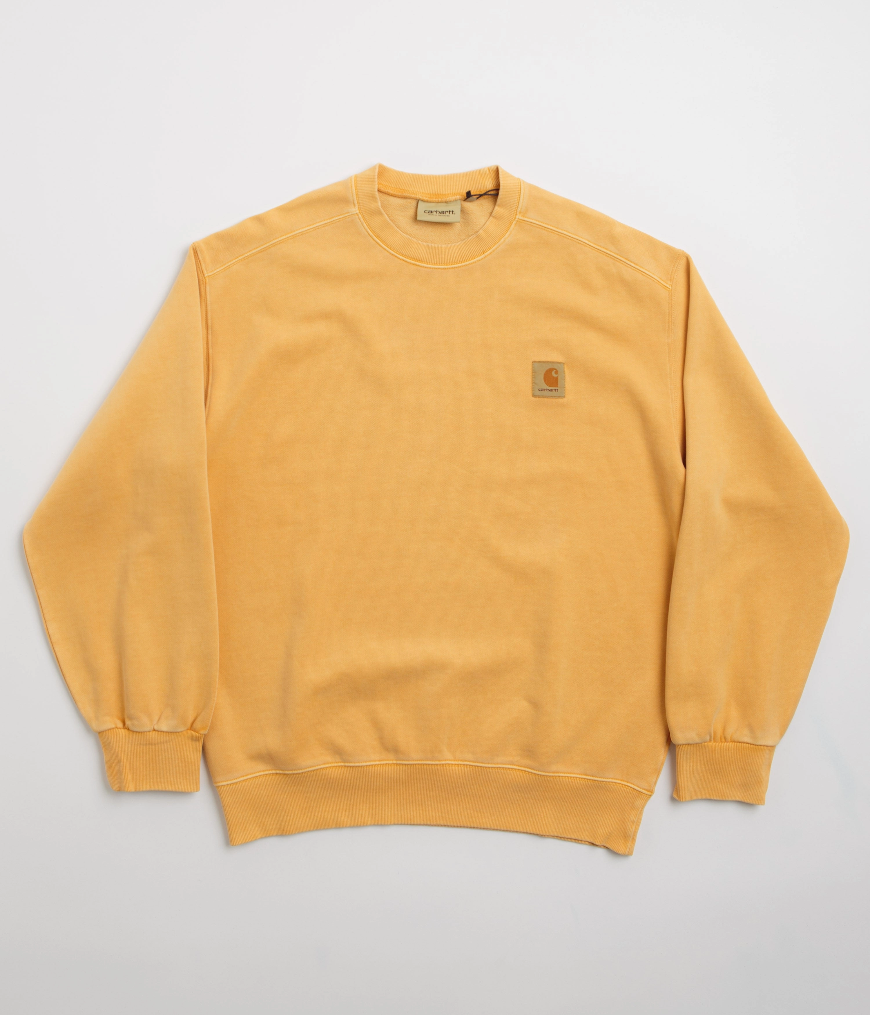 Knitted Layer Carhartt Vista Crewneck Sweatshirt - Winter Spice