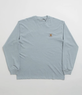 Carhartt Vista Long Sleeve T-Shirt - Dusty Ice EasyCareFabric Practical Wear