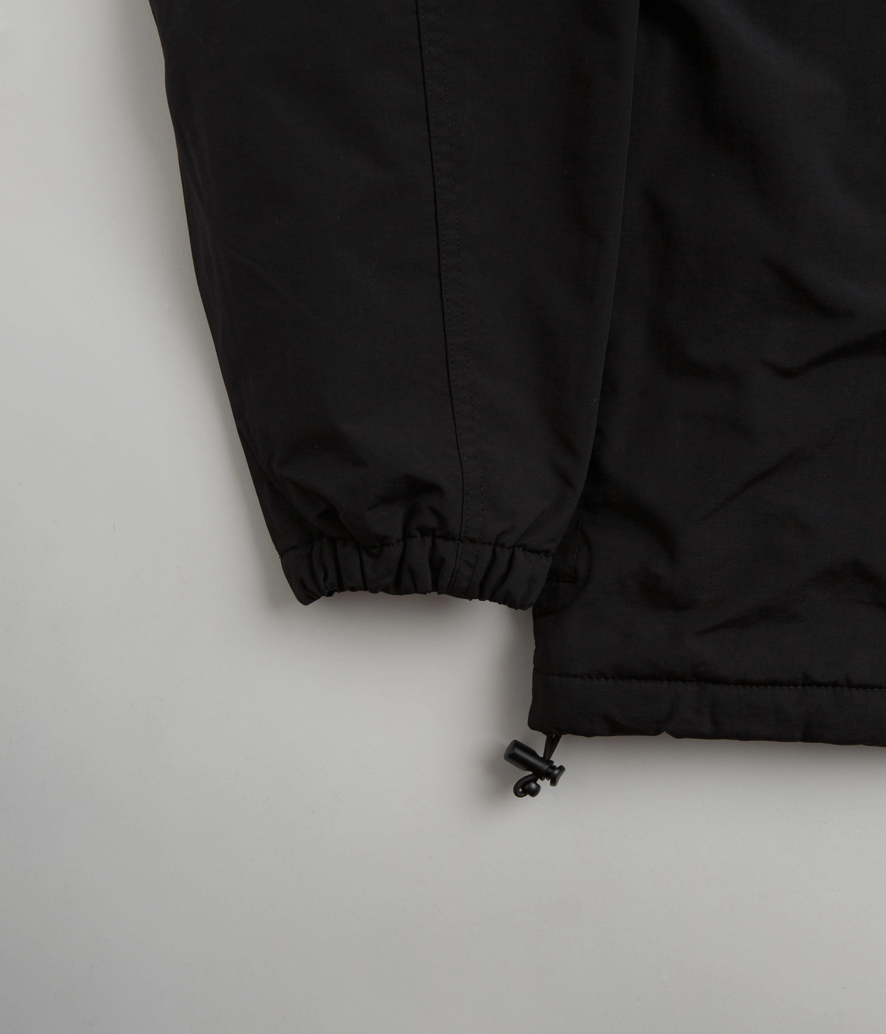 MultiPocket Layout Carhartt Windbreaker Pullover Jacket - Black / White