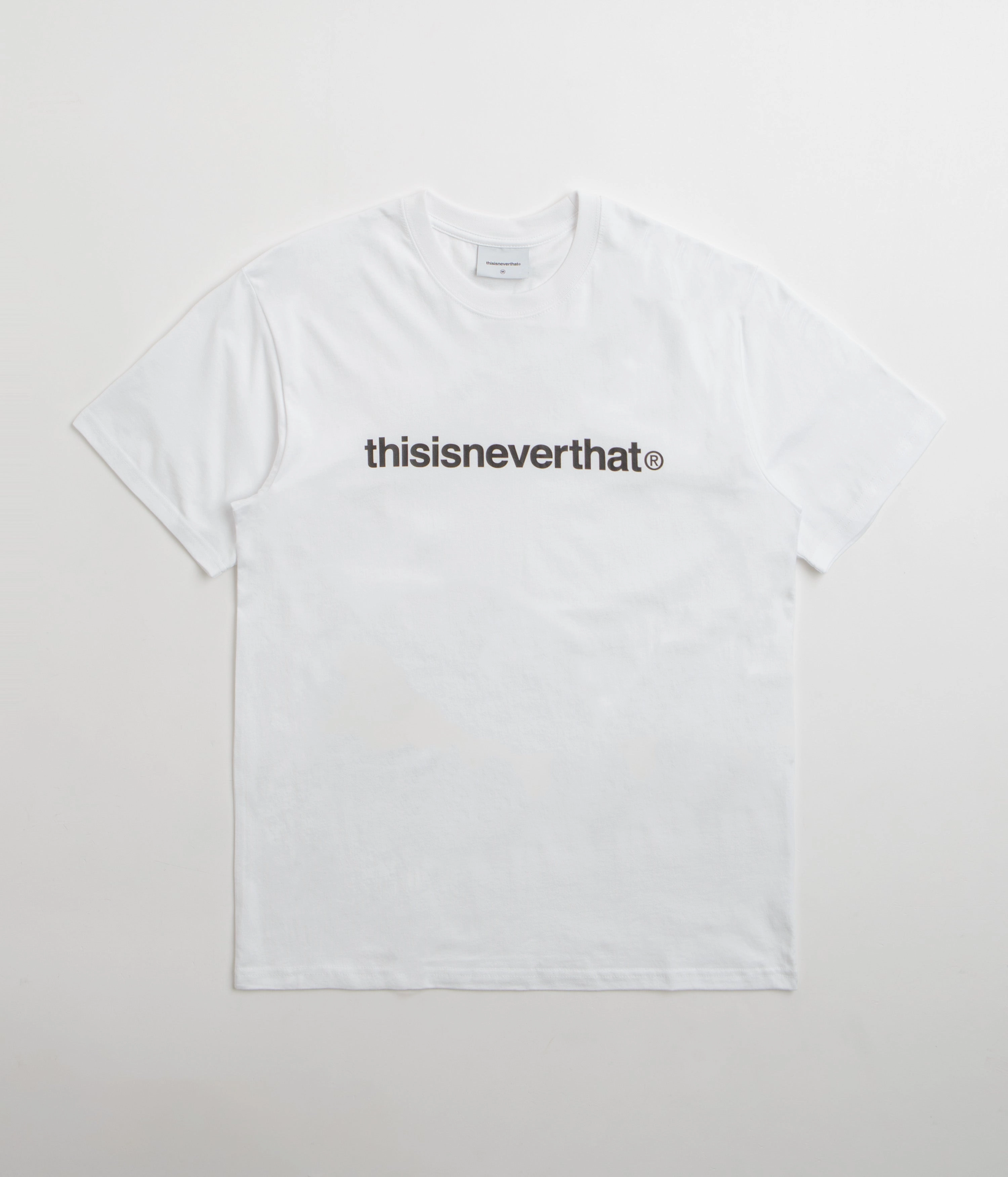 thisisneverthat T-Logo T-Shirt - White Perfectly Fit Light and Cozy