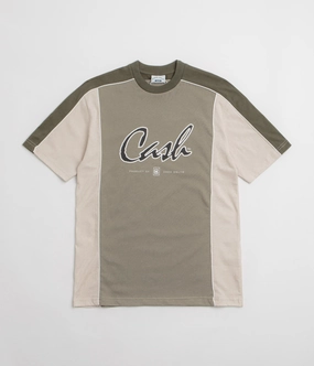 Layering Comfort Wear Cash Only Pier T-Shirt - Canteen