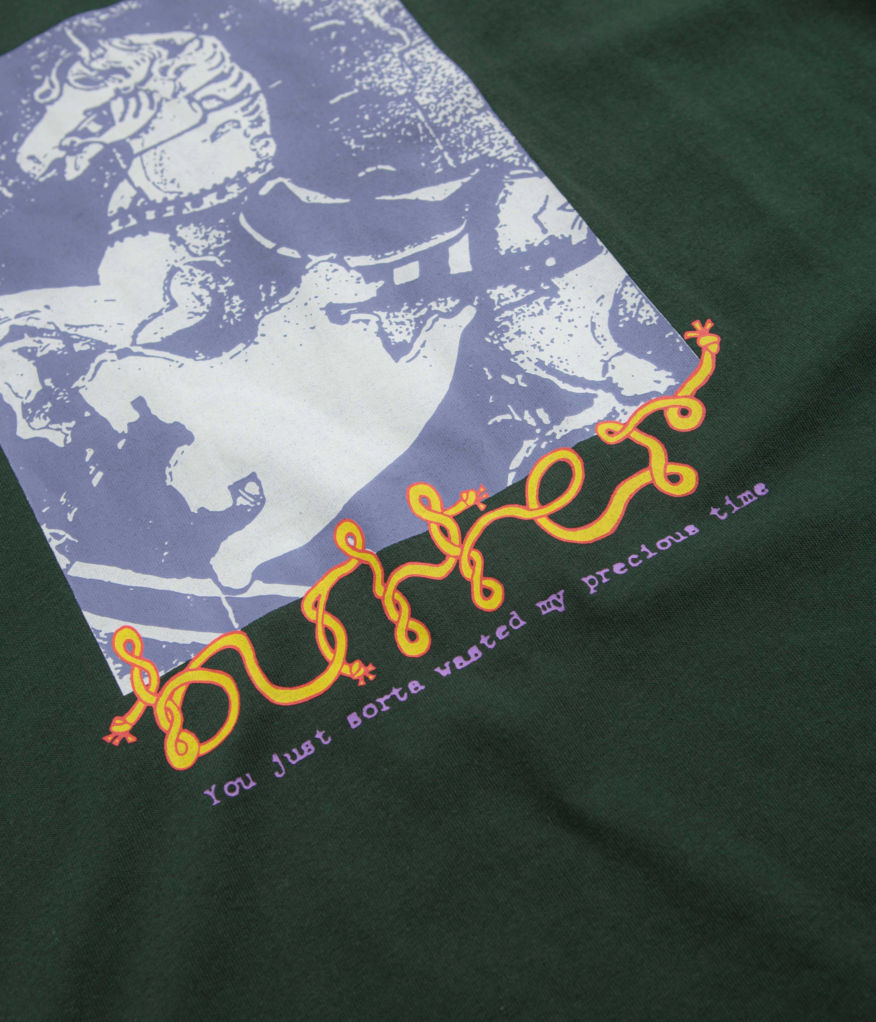 Butter Goods Carousel T-Shirt - Dark Forest Easy Care Material