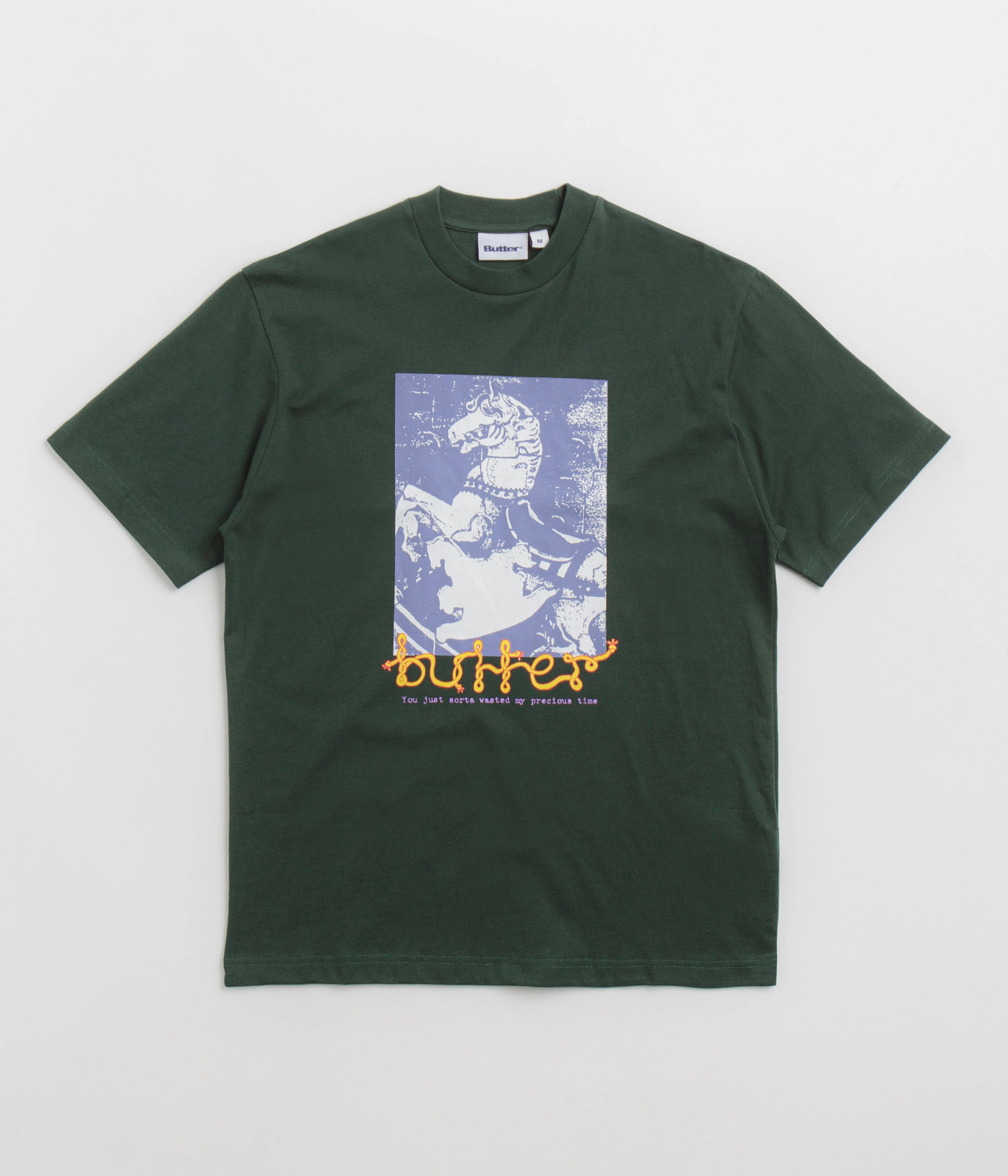 Butter Goods Carousel T-Shirt - Dark Forest Cozy Vibe Wear