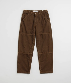 Easy Fit Polar 93 Hickory Stripe Work Pants - Rust
