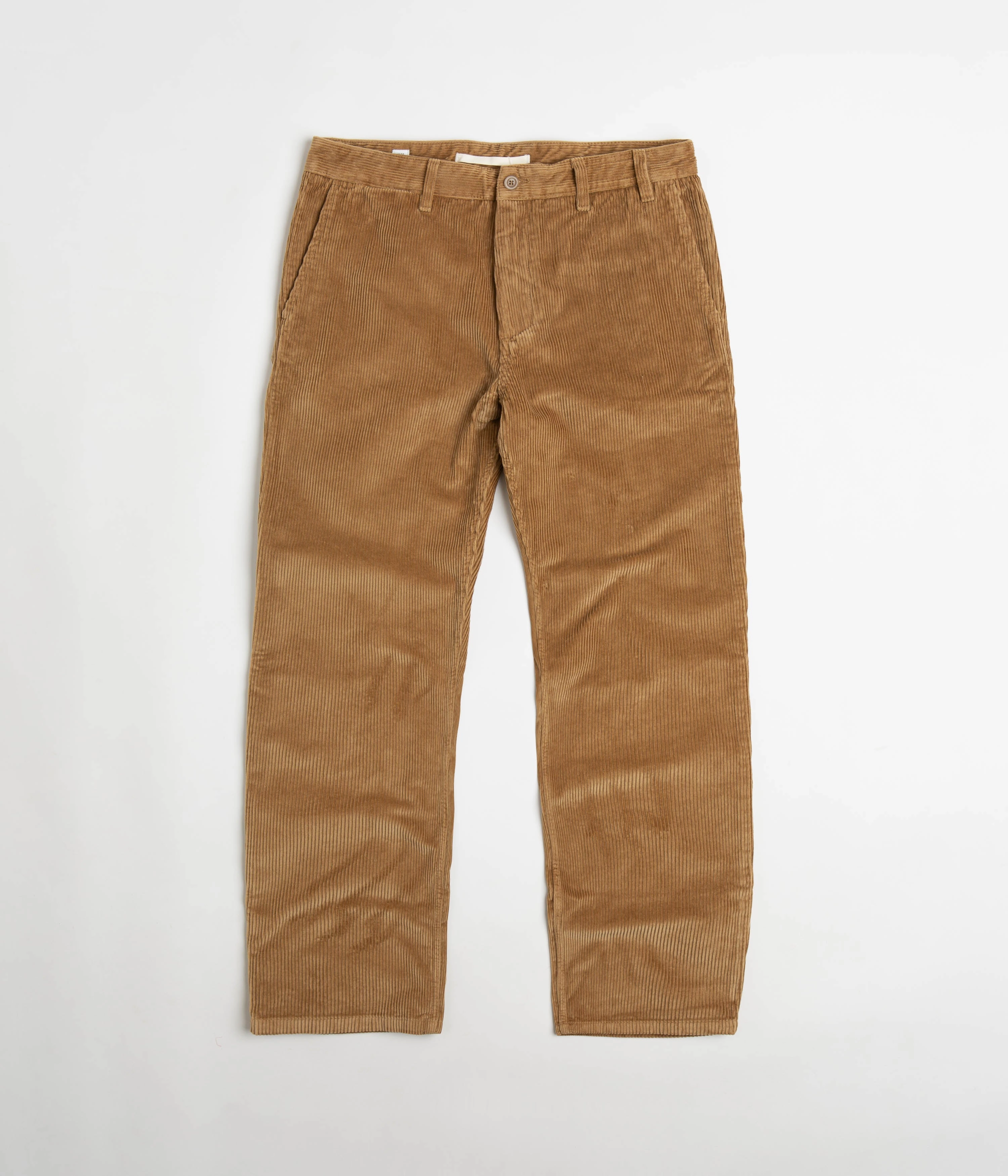 Norse Projects Aros Corduroy Chino Pants - Utility Khaki Thermal Regulating Fabric Indoor Comfort