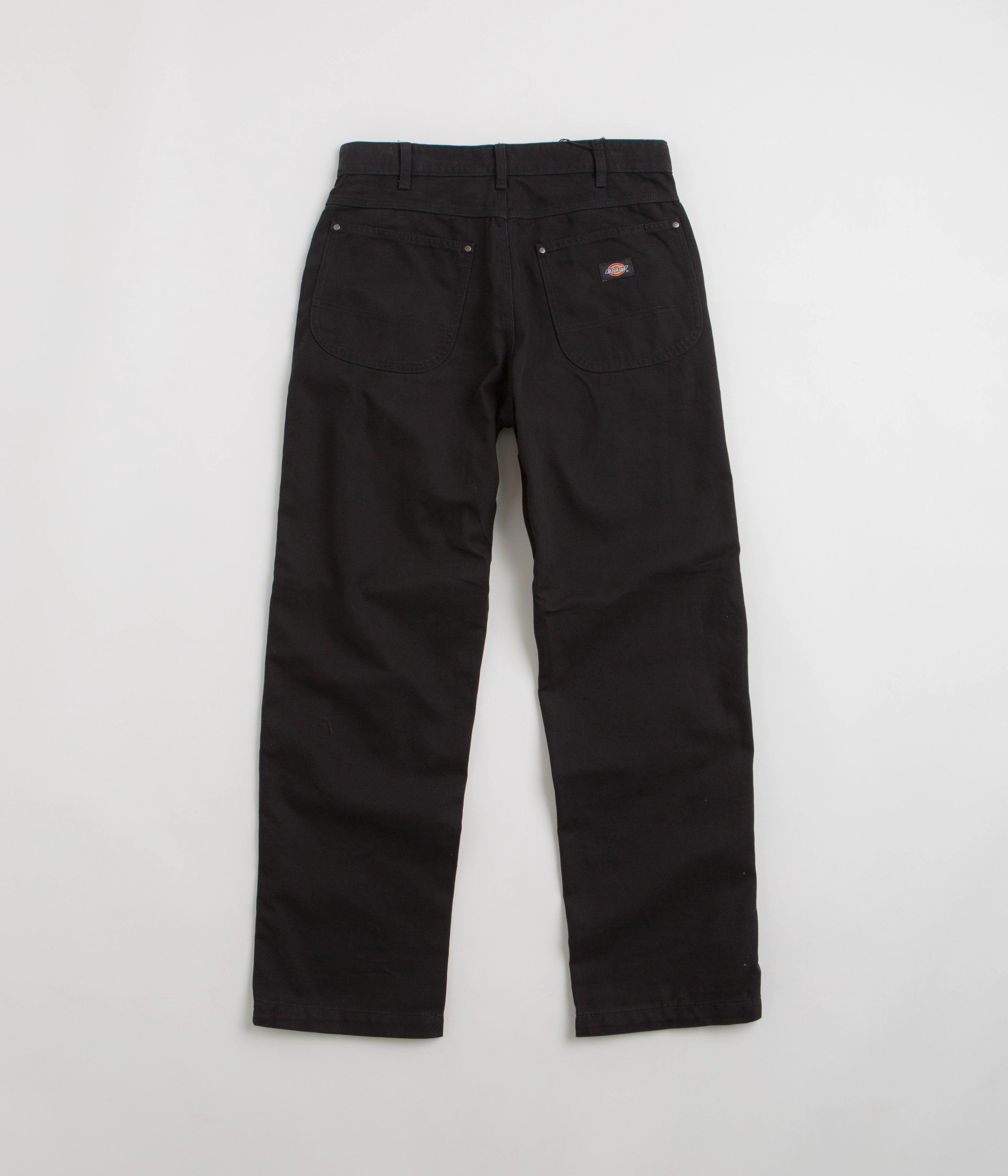 Dickies Duck Canvas Utility Pants - Stone Washed Black Trendy Design All Season Fit