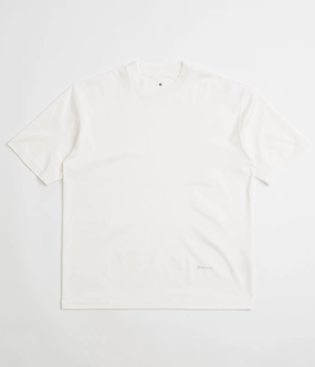 Snow Peak Organic Cotton Mercerized T-Shirt - White Non Shrink Material warm weather