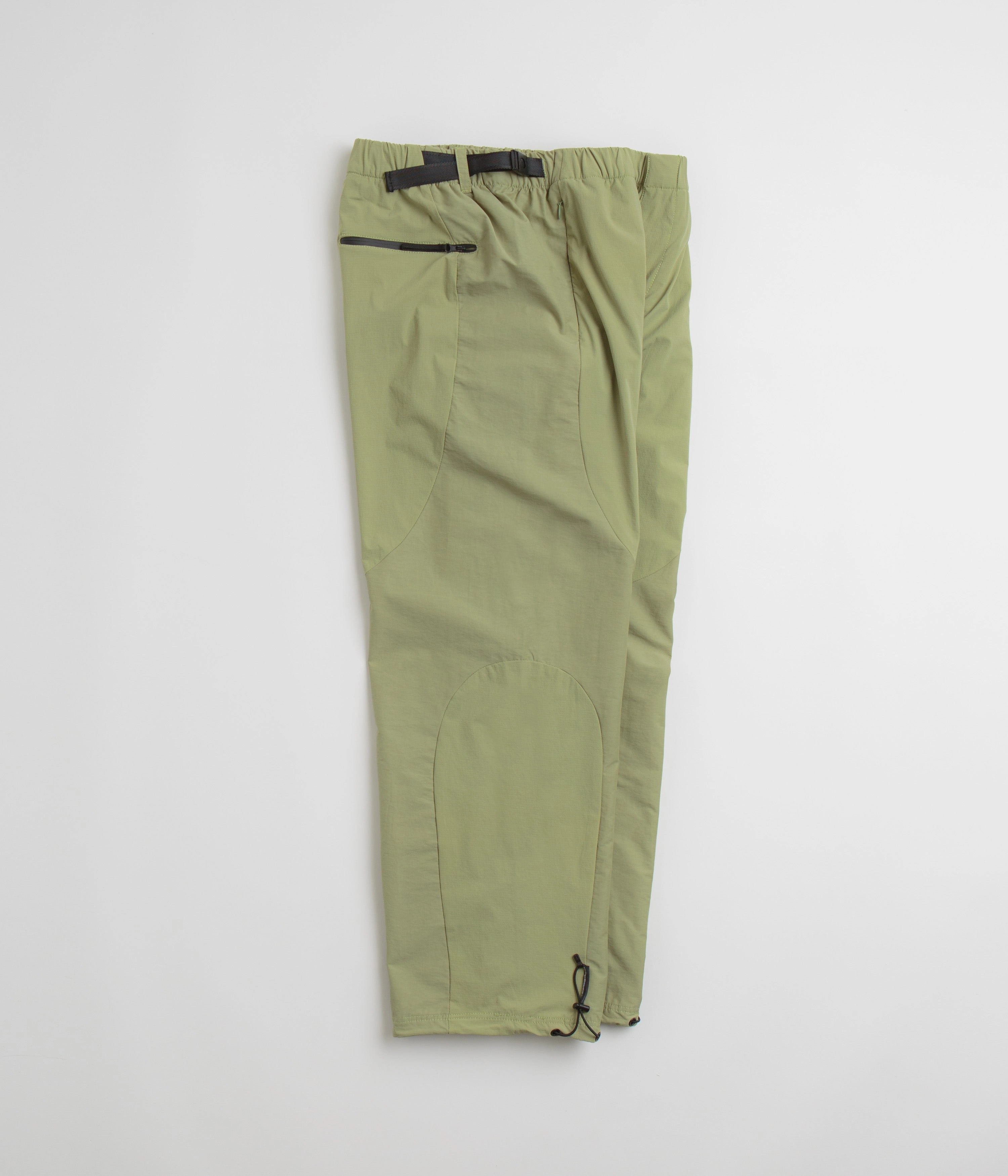 Purple Mountain Observatory Blocked Hiking Pants - Sage Layered Panel Design Bi Stretch Fabric