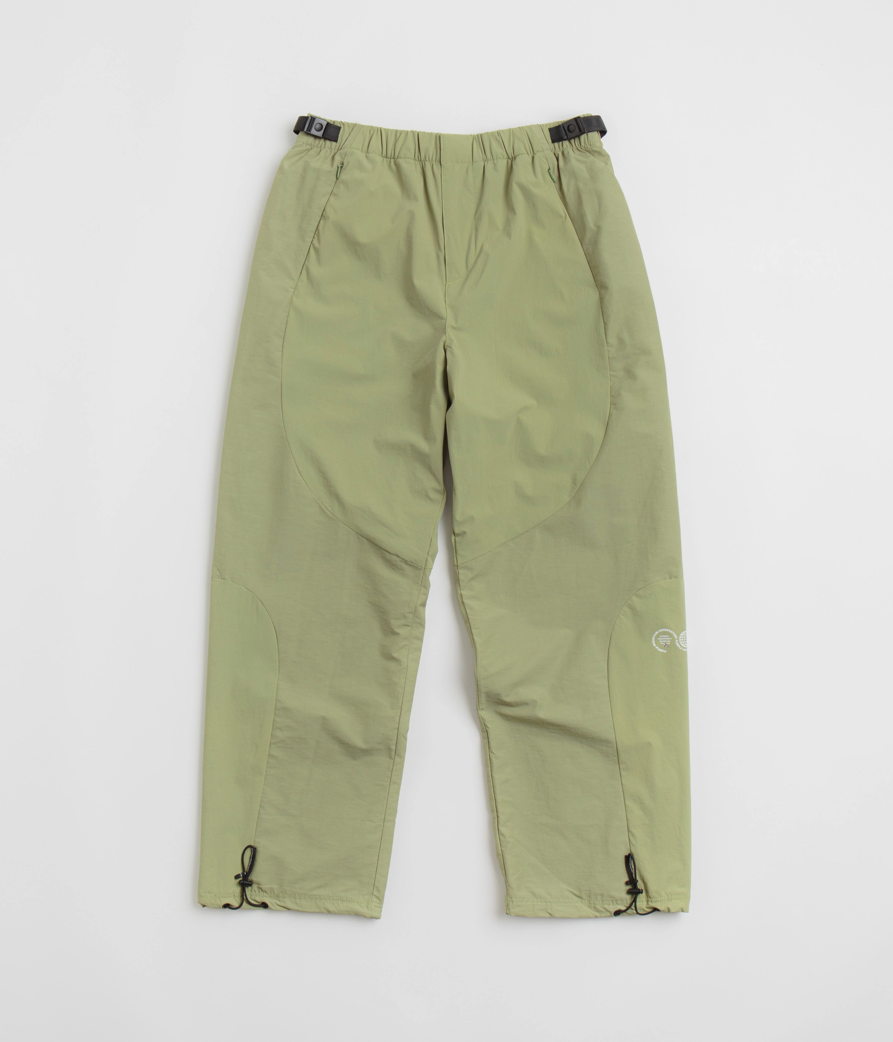 Purple Mountain Observatory Blocked Hiking Pants - Sage Recycled Polyester AdjustableWaistband
