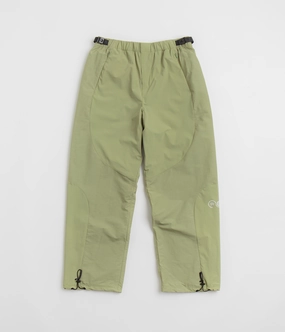 Purple Mountain Observatory Blocked Hiking Pants - Sage Recycled Polyester AdjustableWaistband