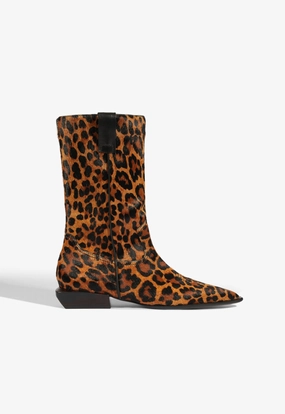 Ashley Hair Calf Bootie Classic Booties Classic Style