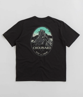 Light Fashion Patagonia Chouinard Crest Pocket Responsibili-Tee T-Shirt - Ink Black
