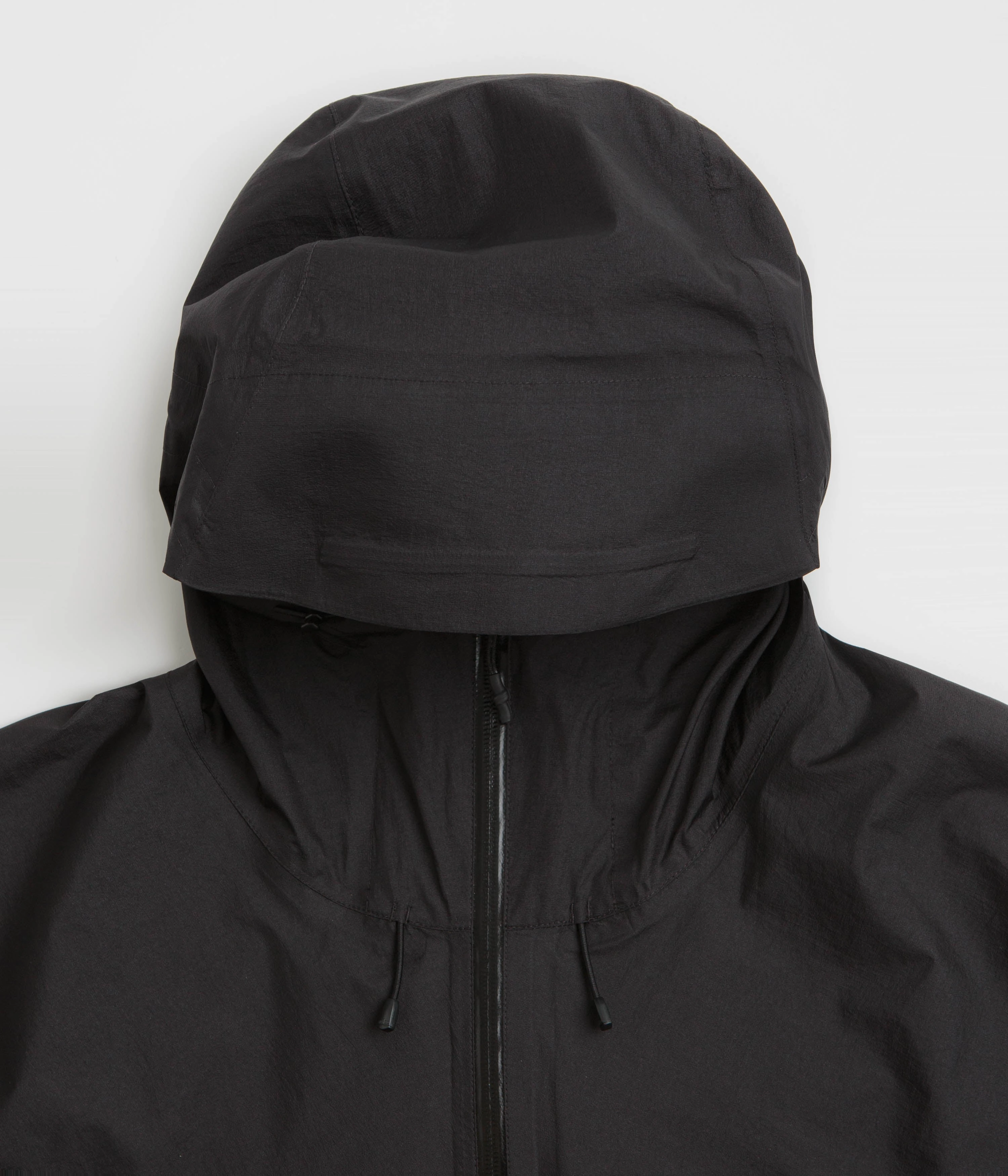 Cayl Light 3L Double Zip Jacket - Black Reinforced Shoulder Protection Layered Protection