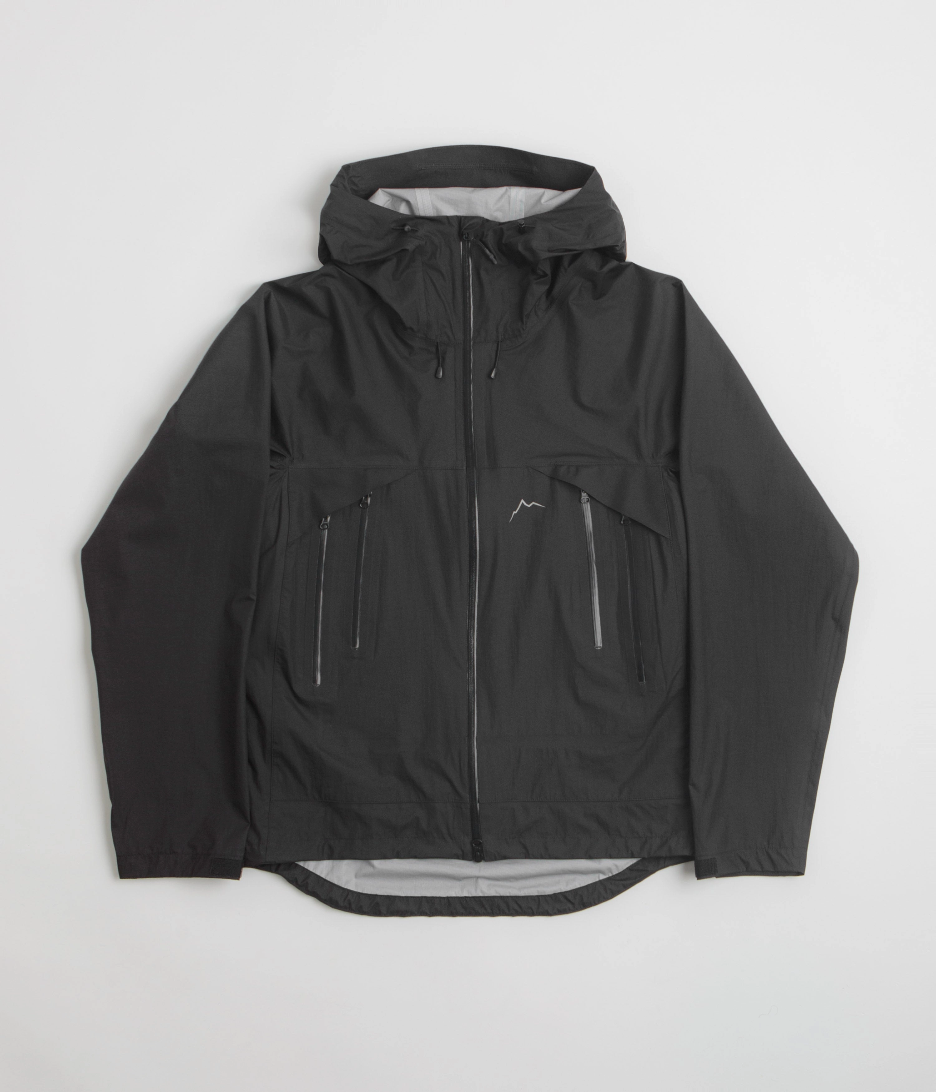 Odor Resistant Fabric All Year Use Cayl Light 3L Double Zip Jacket - Black