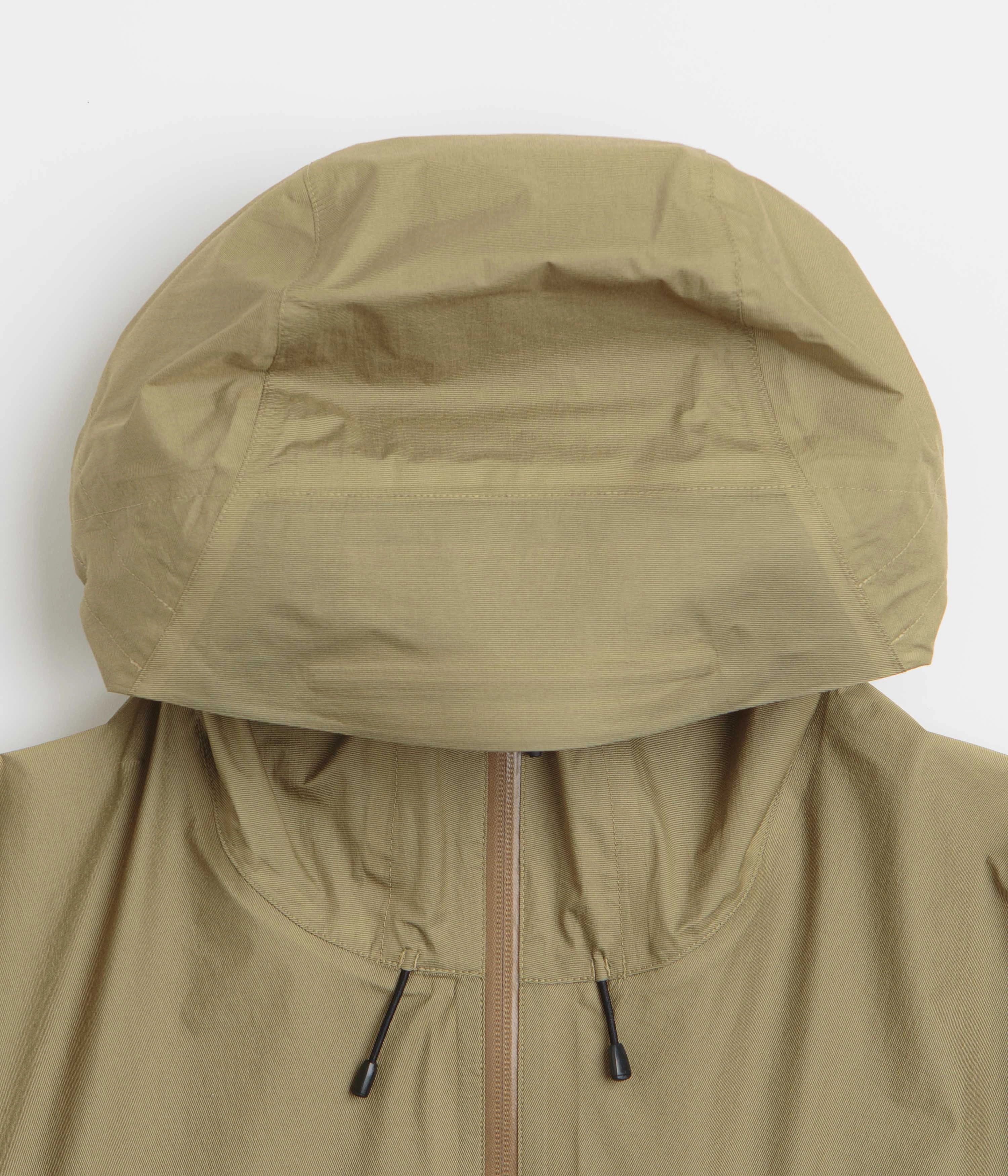 Reinforced Seam Construction Cayl Light 3L Double Zip Jacket - Sand Brown