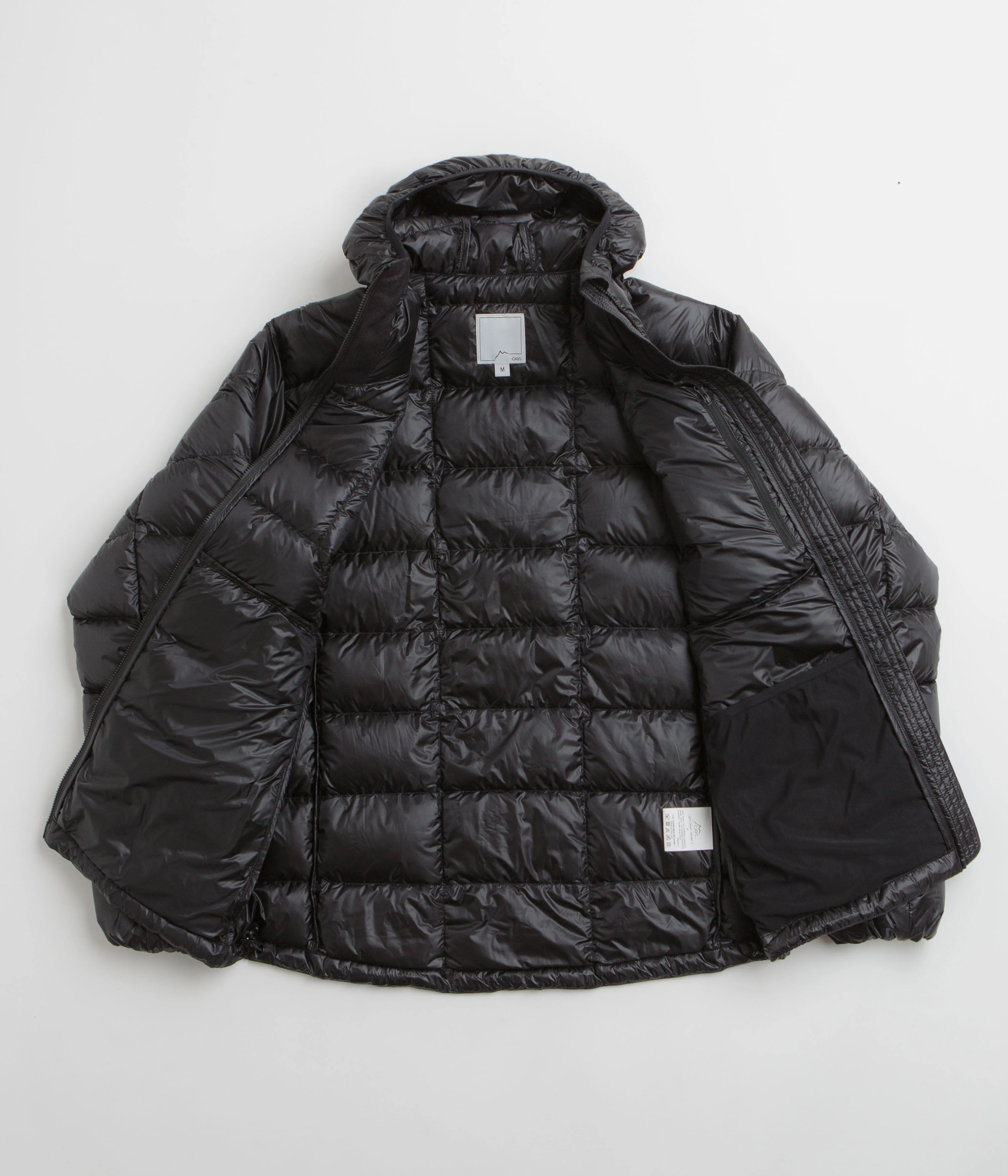 Reflective Safety Details Bold Statement Cayl Light Down 2 Jacket - Black