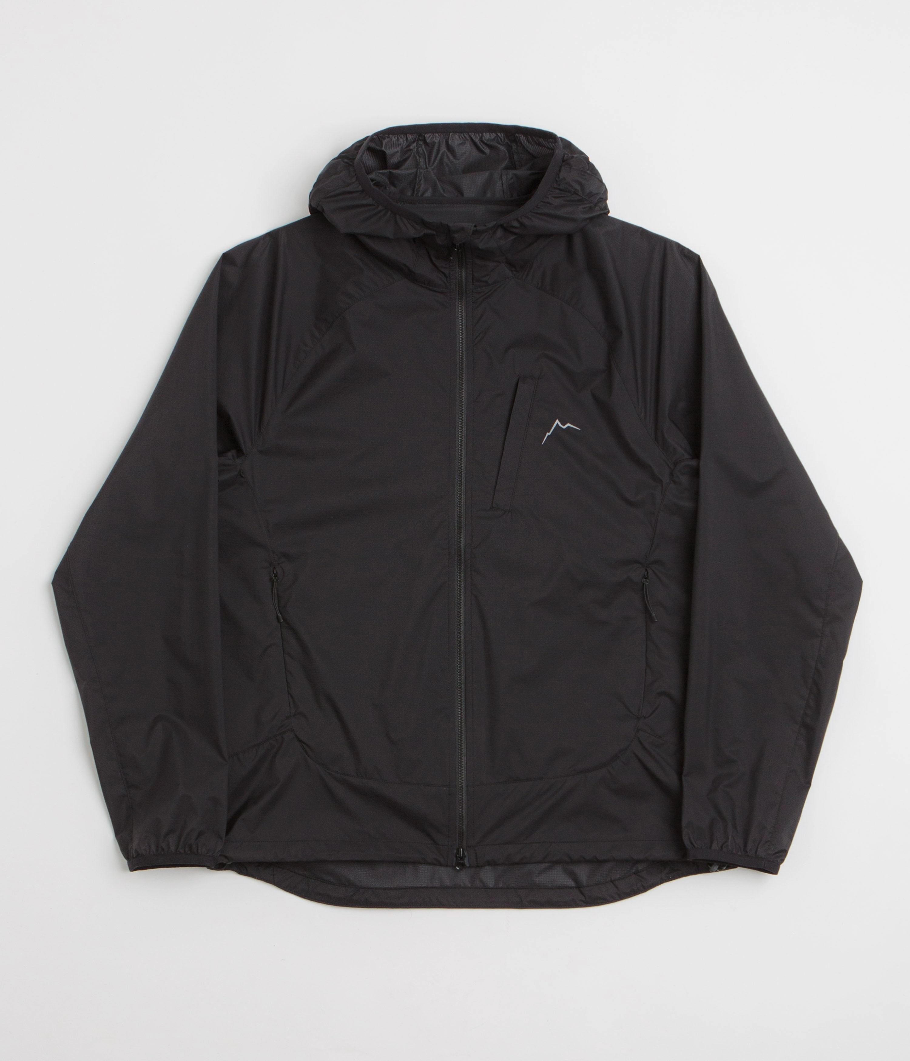 Cayl Light EQ Jacket - Black Smooth Glide Fasteners Reinforced Hems
