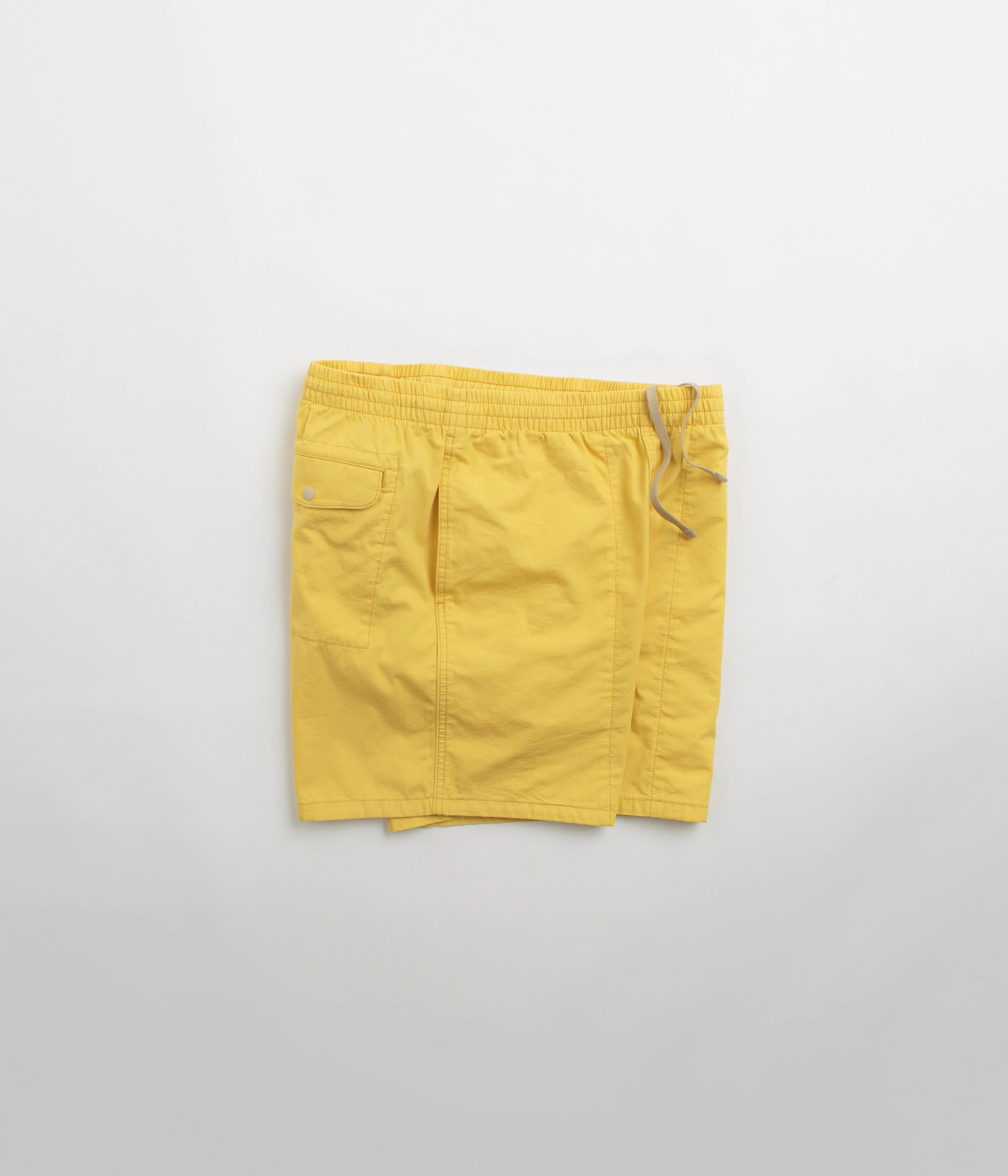 Patagonia Funhoggers Shorts - Surfboard Yellow Non Restrictive Movement