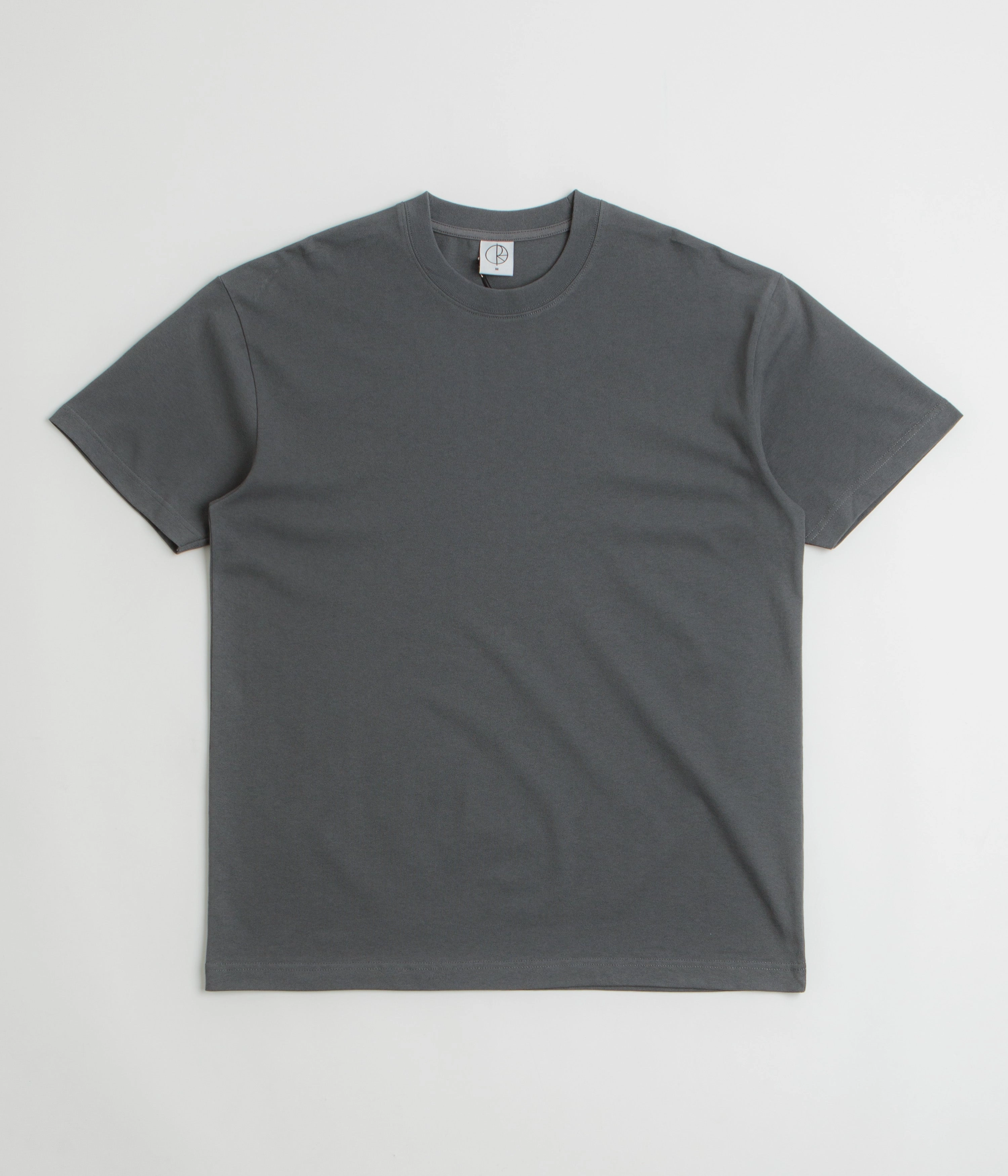 Functional Wearable Heather Jersey Material Polar Basic T-Shirt - Graphite