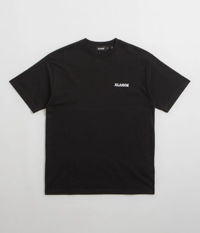 XLarge Old OG T-Shirt - Black Tubular Knit Structure