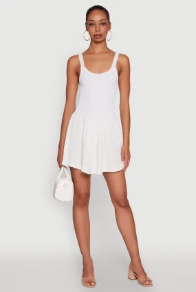 Smart Comfort Chic Scoop Neck Sleeveless Skater Dress