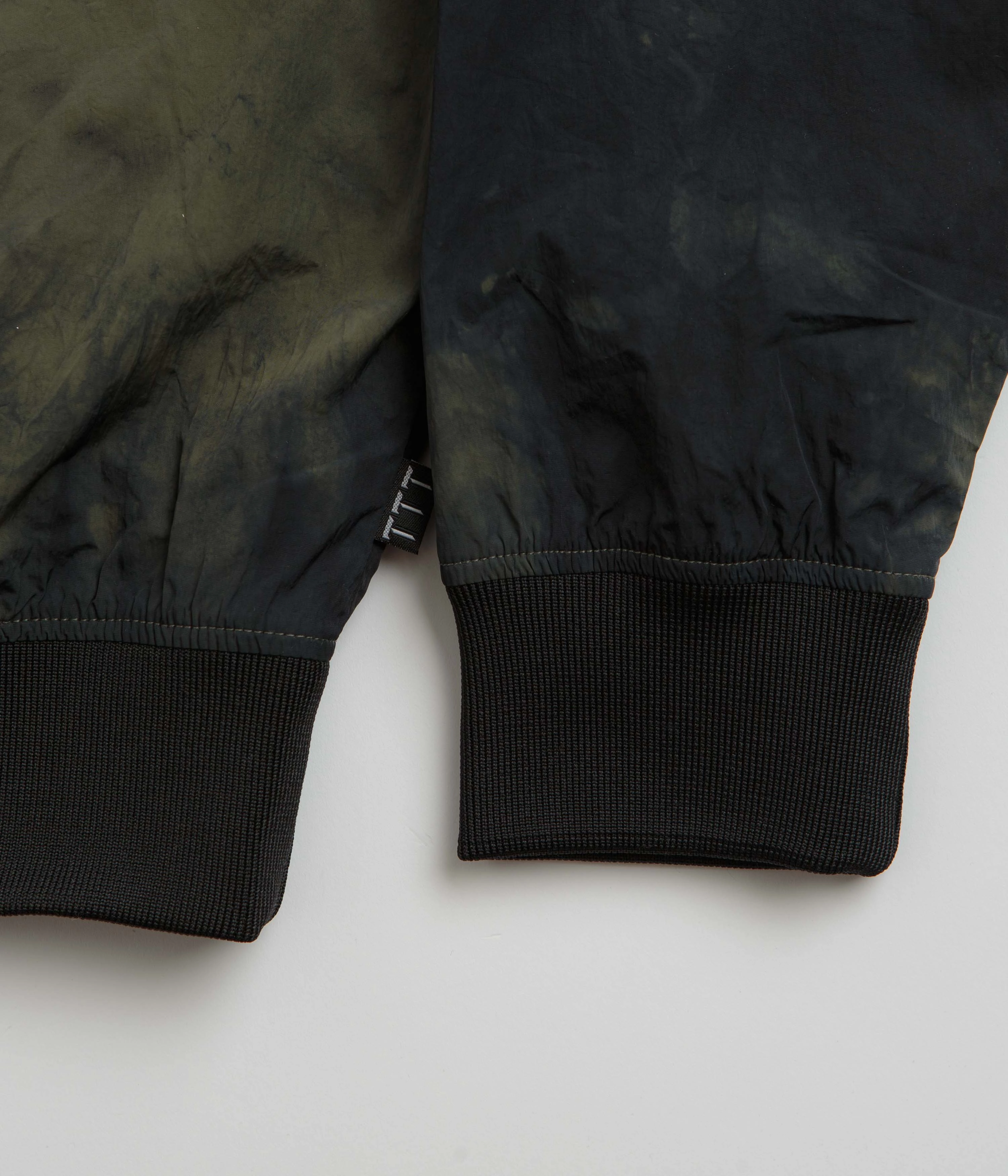 Versatile Outfit Comfy Vibe The Trilogy Tapes Tech Sports Crewneck Sweatshirt - Black / Olive Marble