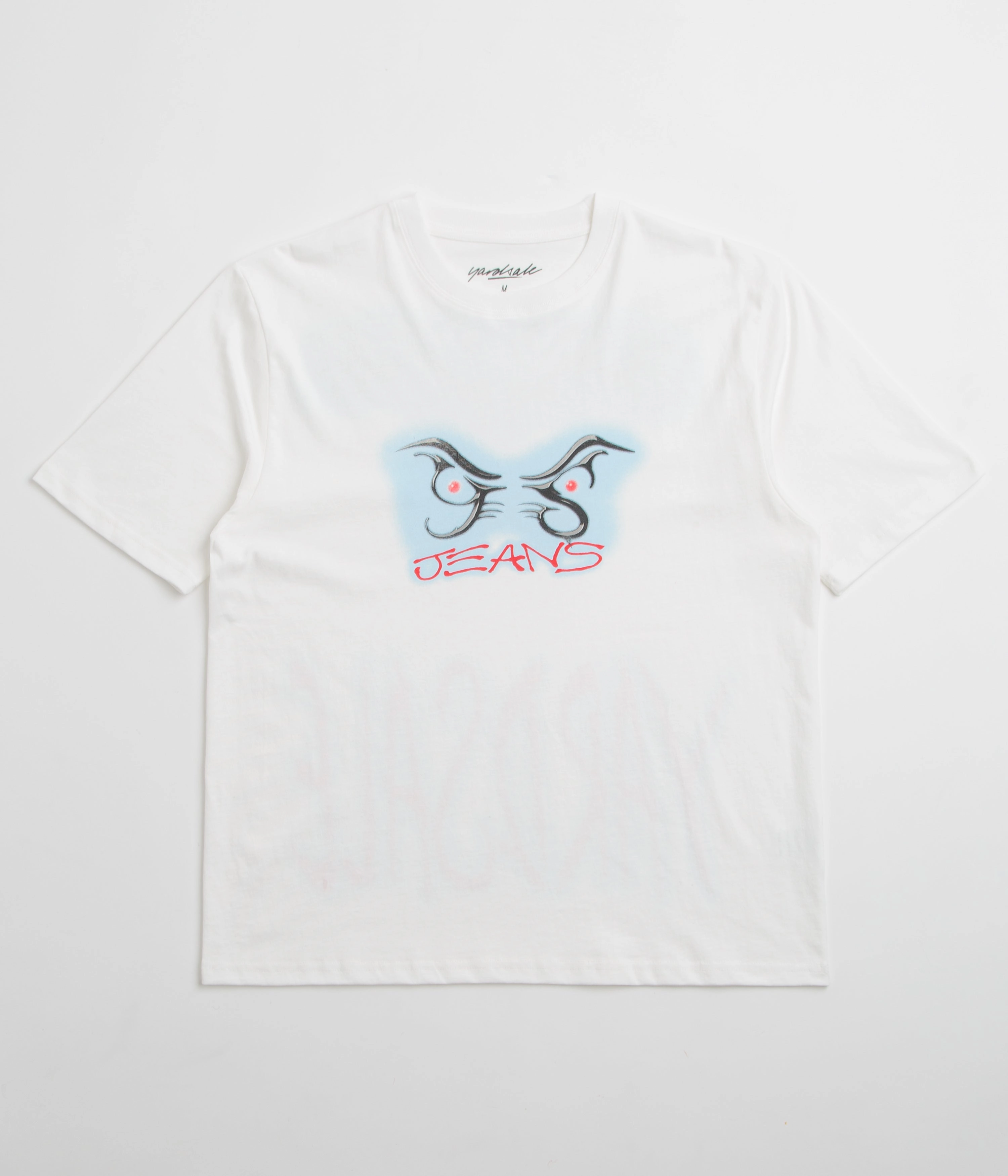 Yardsale Grudge T-Shirt - White OversizedSilhouette