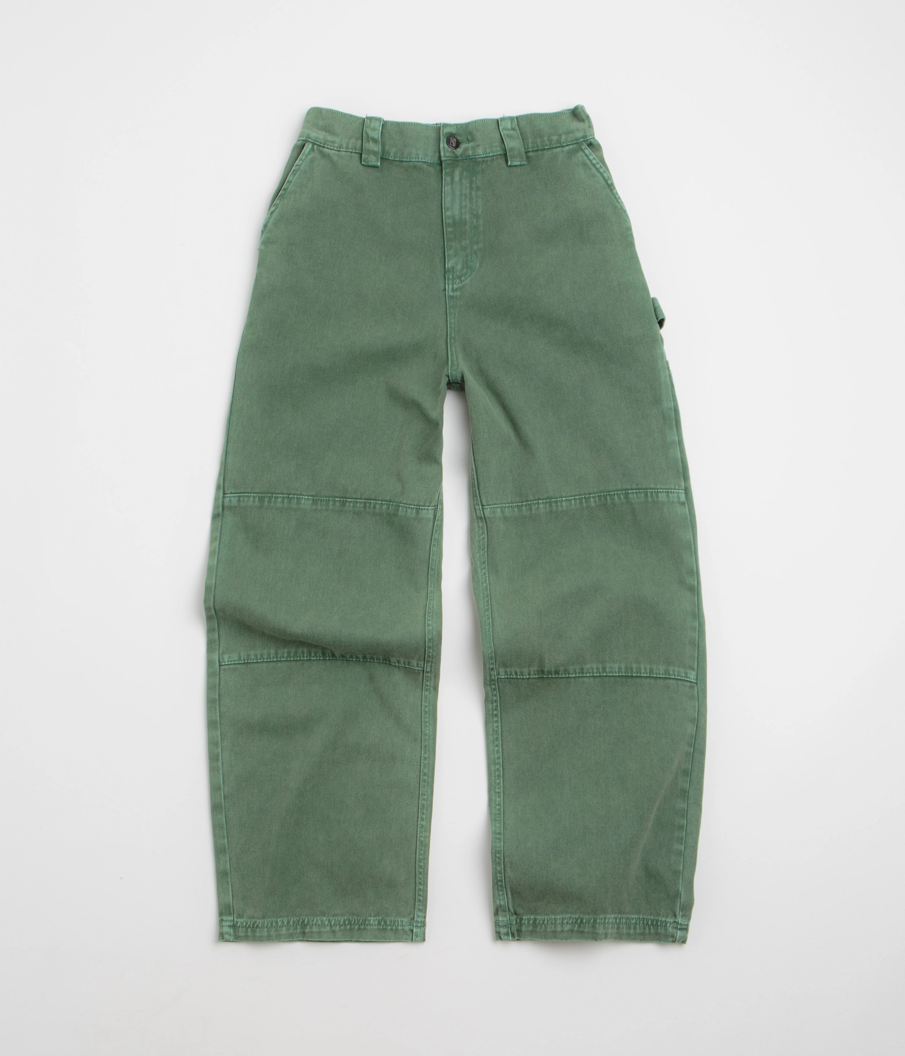 Padded hips Poetic Collective Denim Sculptor Pants - Green Acid Wash / Green