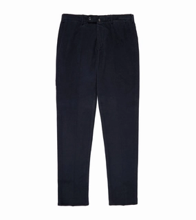 Slip Resistant snag resistant Incotex Regular Overdyed Cotton Corduroy Trousers: Navy