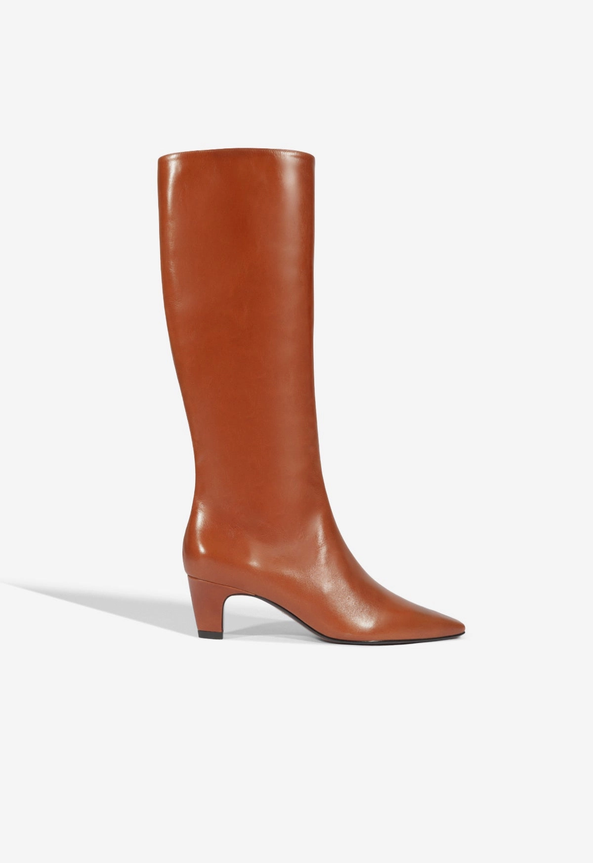 Trendy Platform Heels Dellia Up Casual Leather Boot