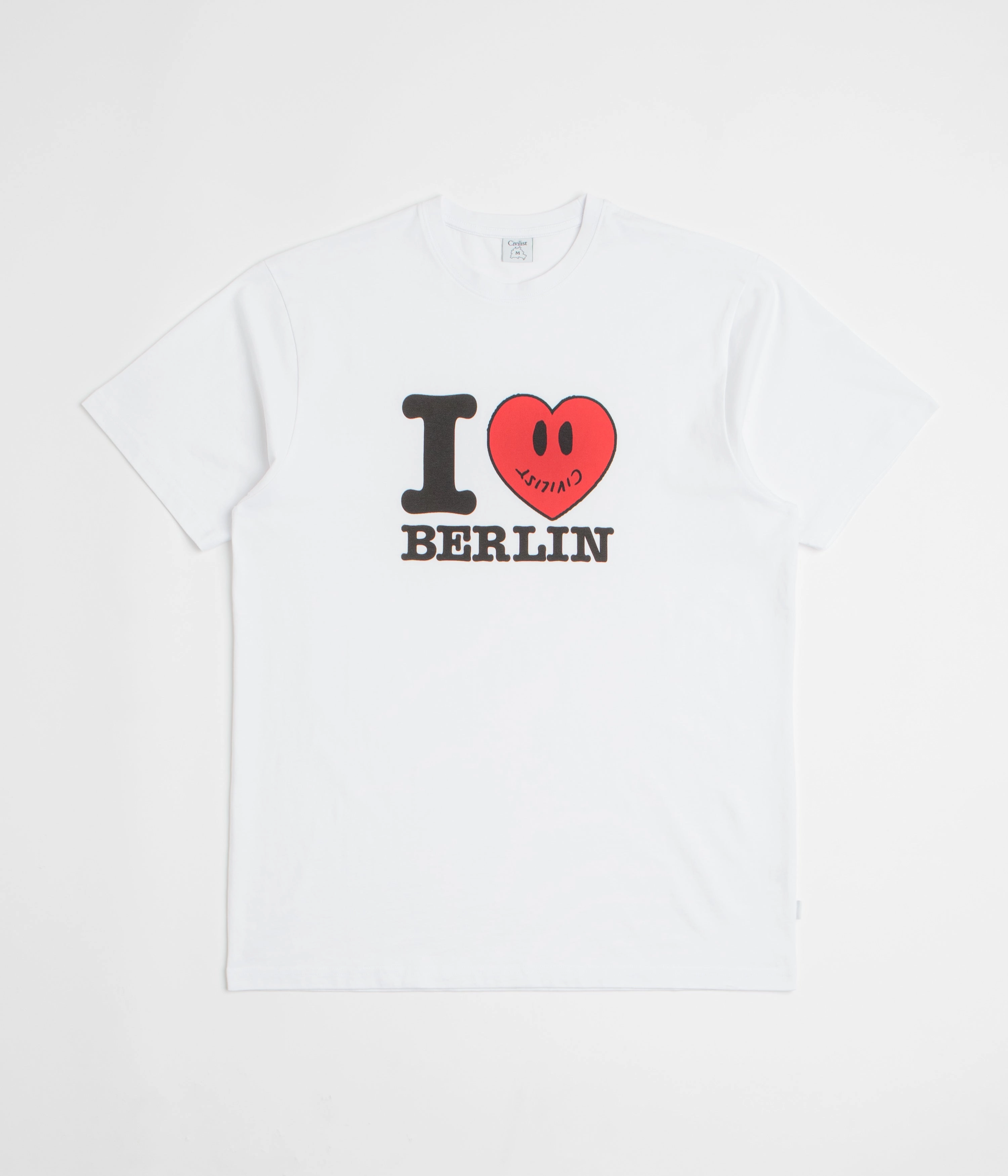 Civilist Ilove T-Shirt - White Comfortable and stylish