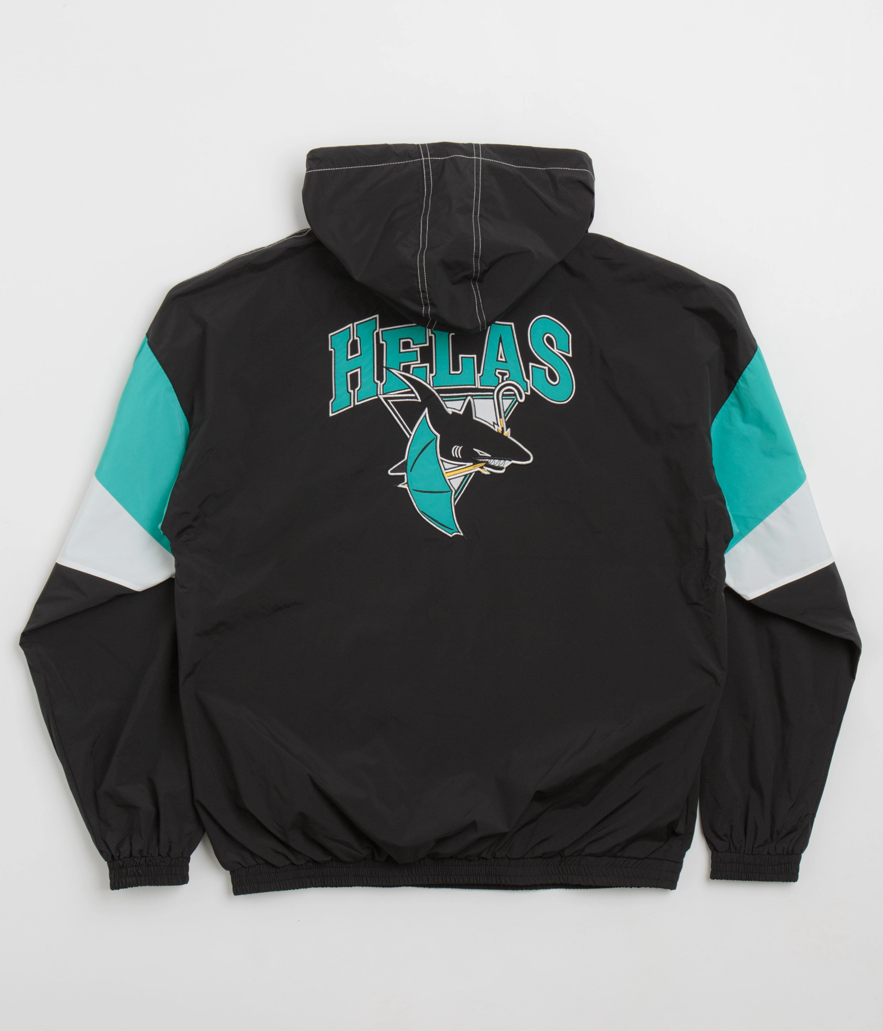 Helas Requins Quarter Zip Jacket - Black V neck