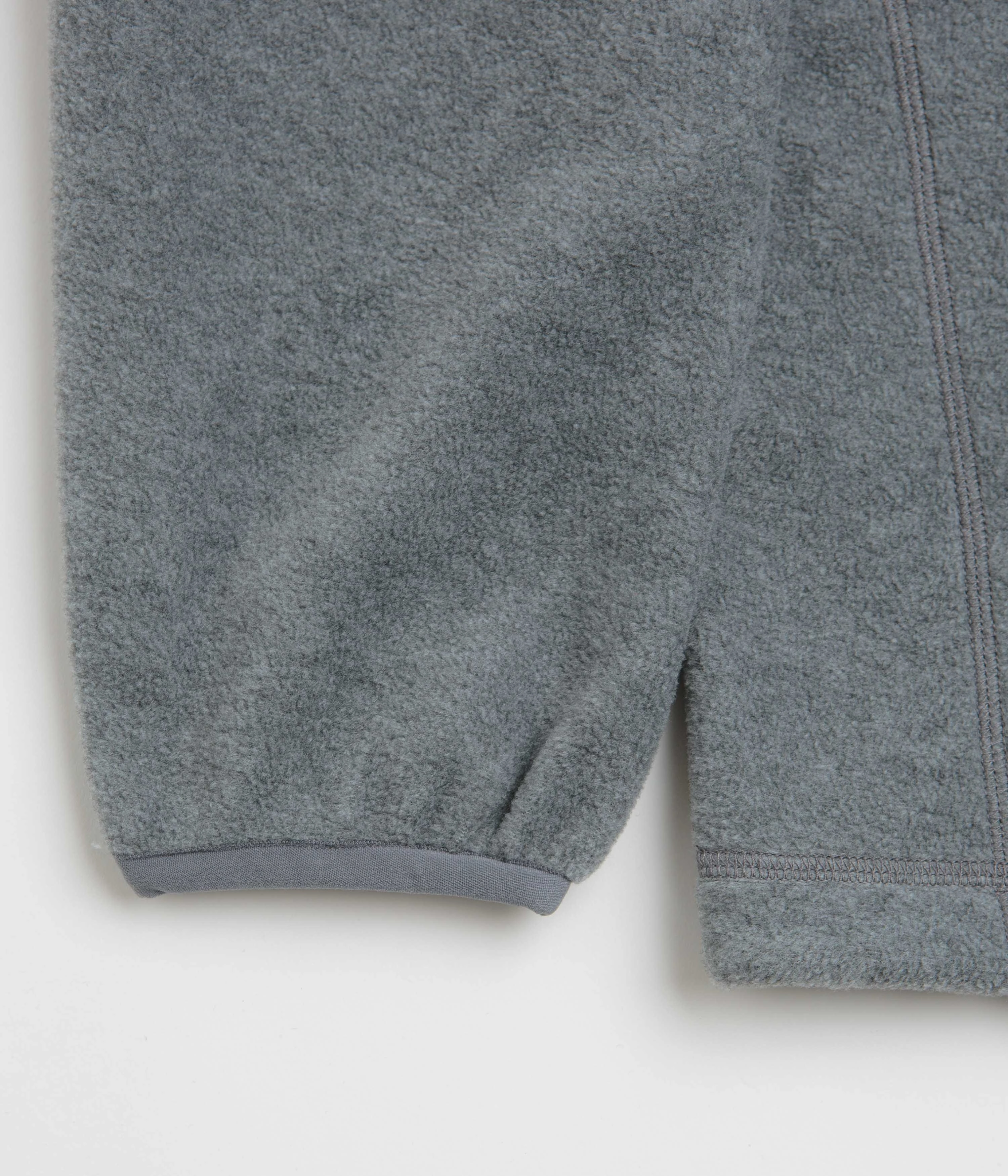 Gramicci Thermal Fleece Crewneck Sweatshirt - Heather Grey Hypoallergenic Yarn Construction