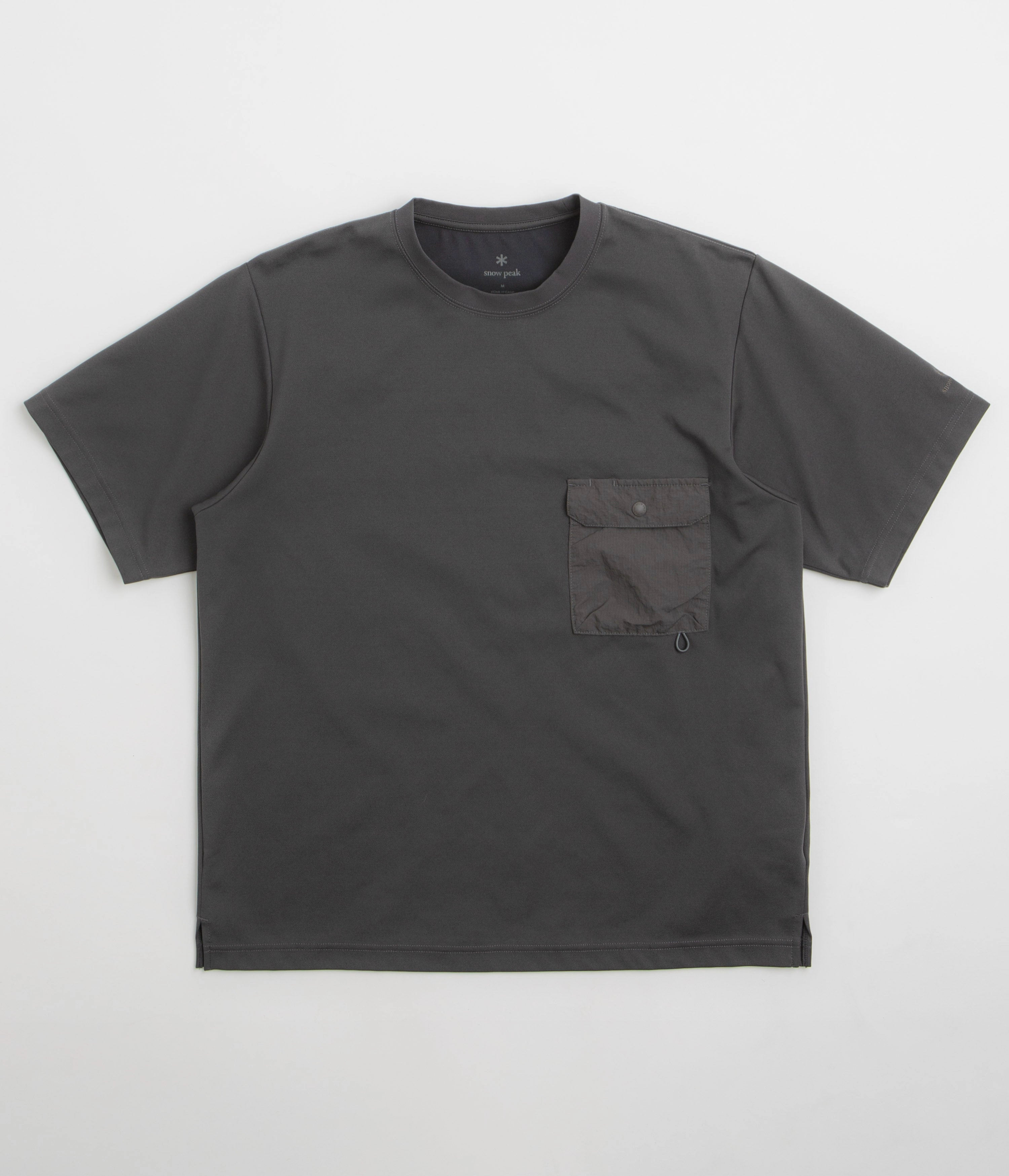 TaglessDesign Snow Peak Insect Shield T-Shirt - Charcoal