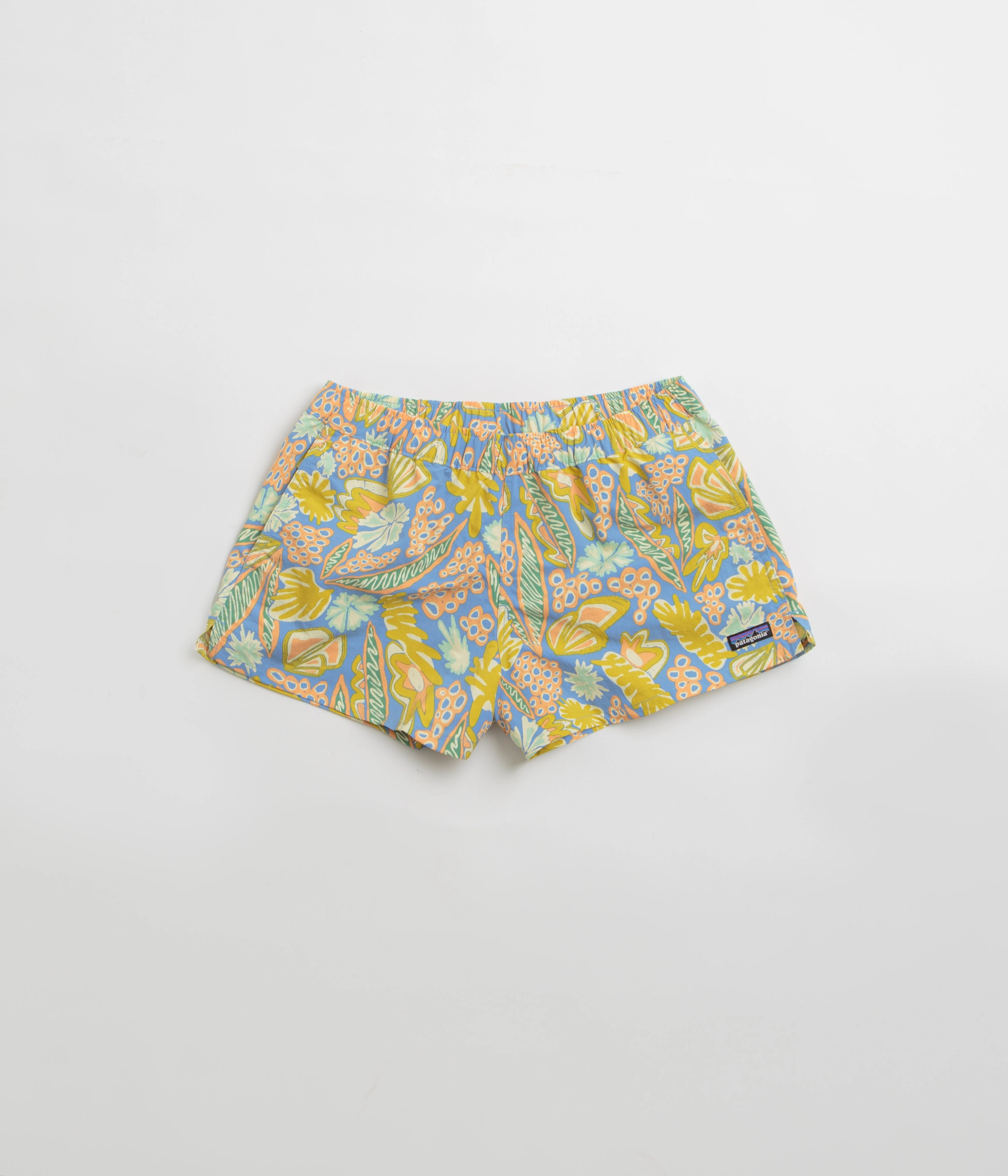 Patagonia Womens Barely Baggies 2.5" Shorts - Wrasse: Wetland Blue equestrian wear