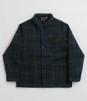 Vetra No.4 Melton Workwear Jacket - Blackwatch Comfortable Feel Non Irritating Tags