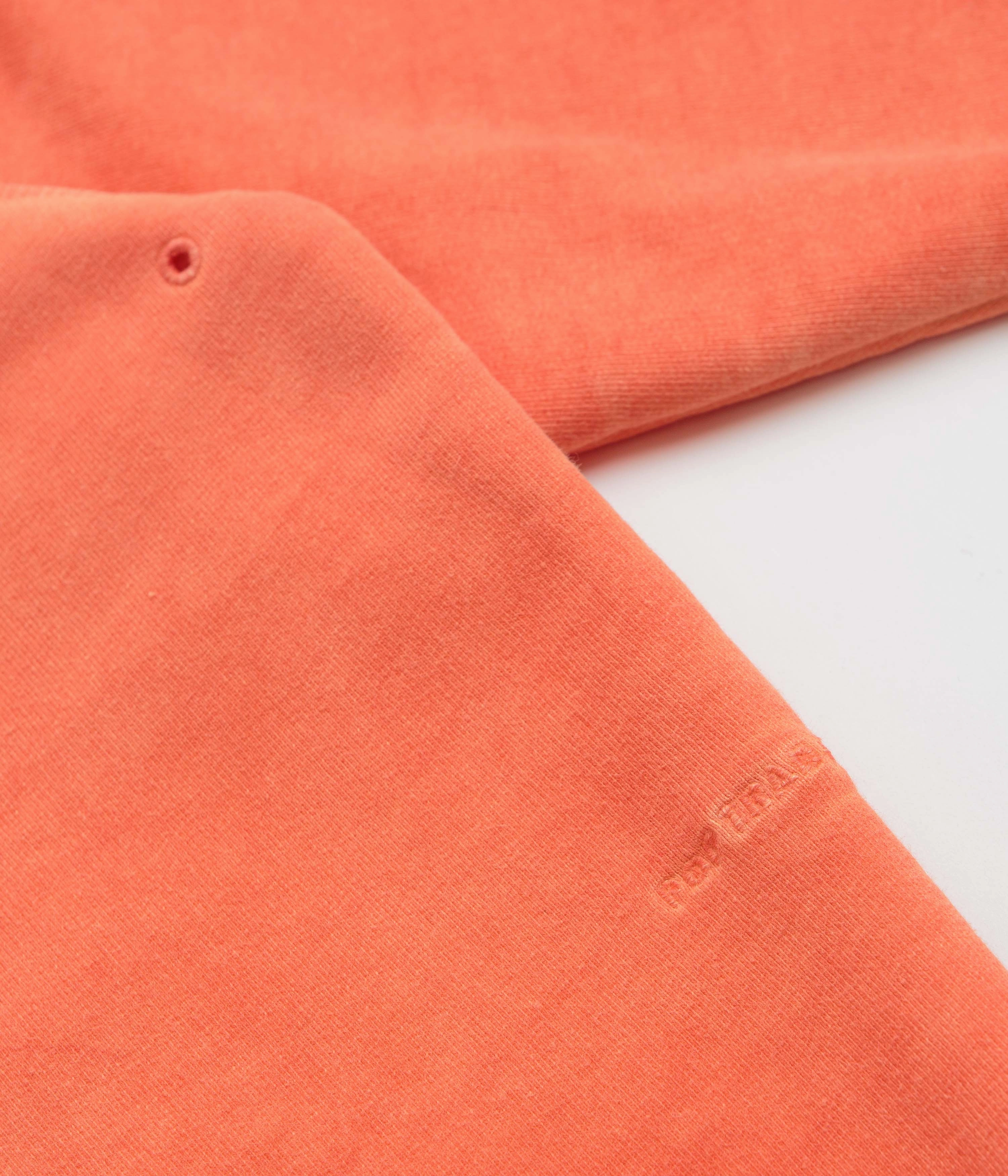 Pop Trading Company Logo Crewneck Sweatshirt - Island Poppy Warm Layer Seasonal Layering