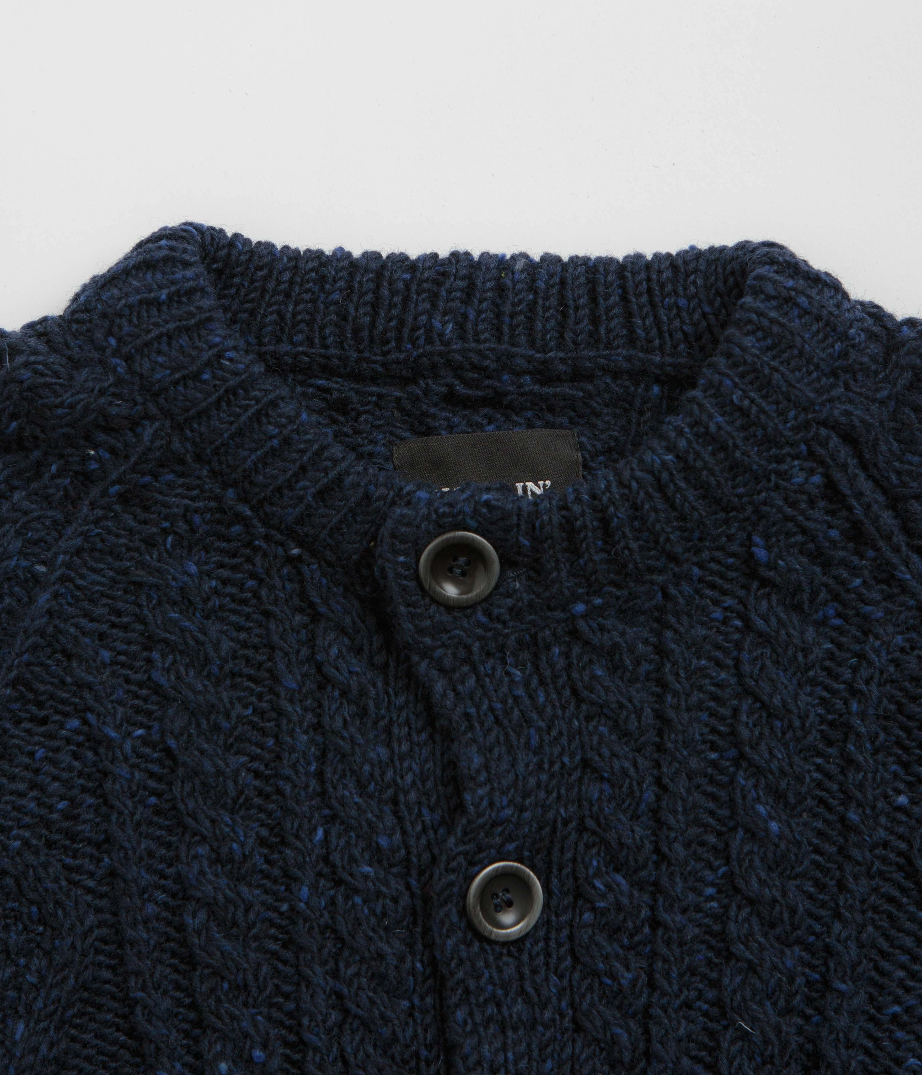 Layering pieces Versatile Knit Howlin' Mothership Connection Cardigan - Navy
