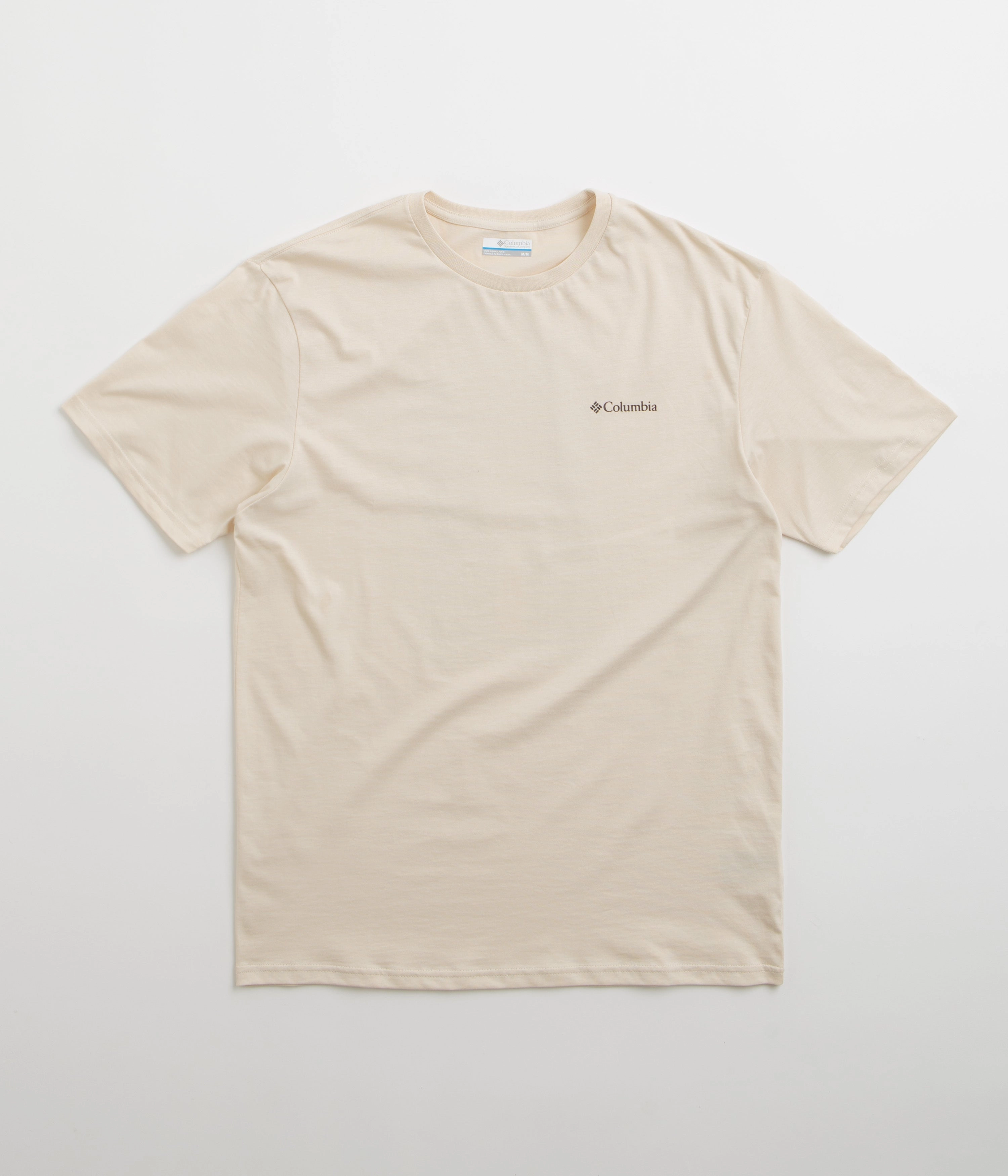 SkinFriendlyFibers Flattering Design Columbia Cavalry Trail T-Shirt - Chalk