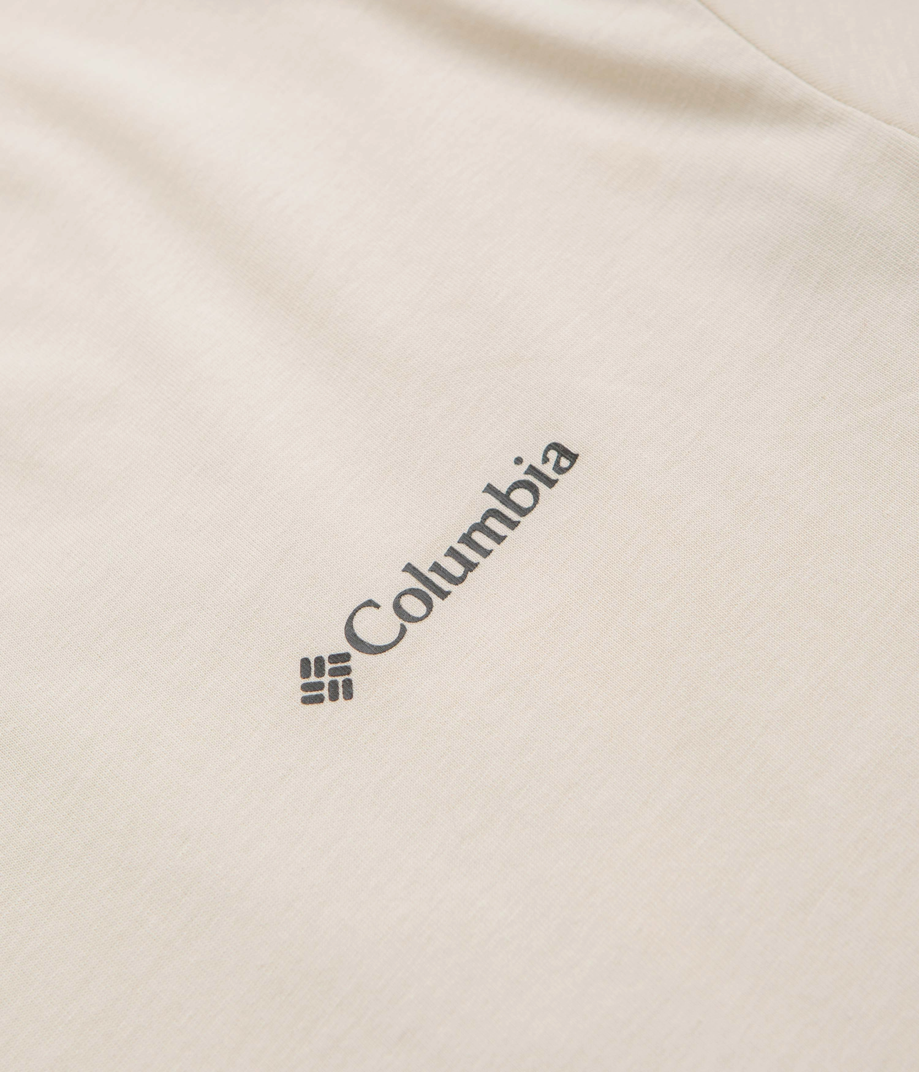 Columbia Cavalry Trail T-Shirt - Chalk Breathable knit Holiday Outfit