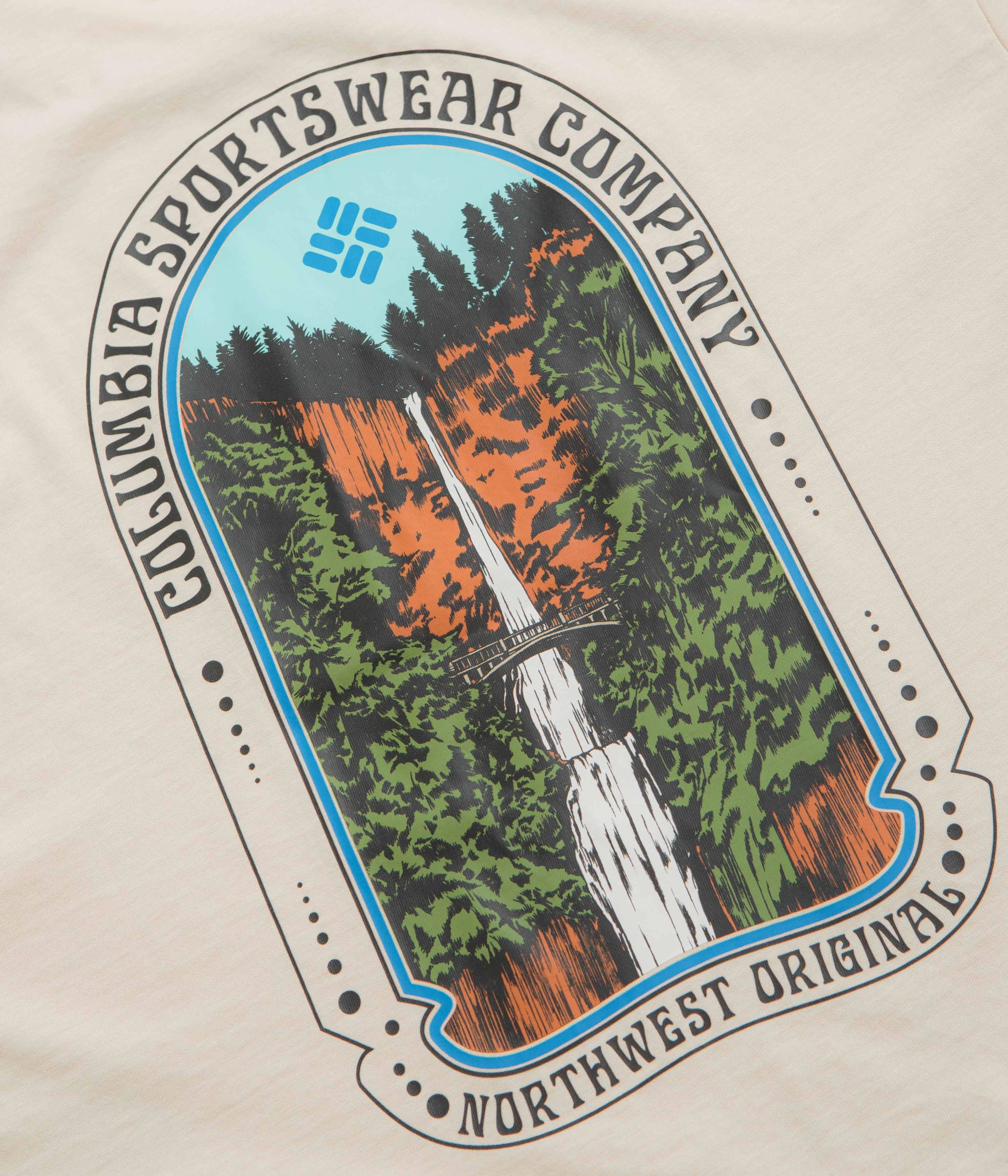 Columbia Cavalry Trail T-Shirt - Chalk Timeless Top Timeless Look Wear