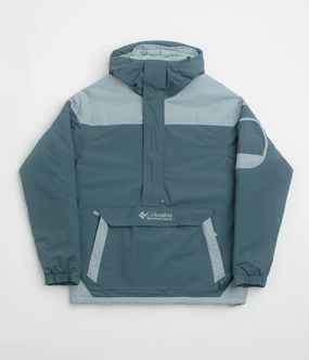 All Day Wear Columbia Challenger II Insulated Pullover Jacket - Everblue / Crushed Blue