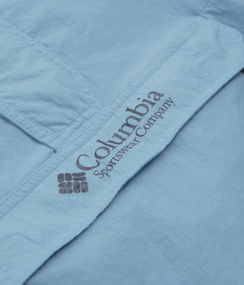 Columbia Challenger Windbreaker Anorak - Ripple Blue / Dark Mountain Temperature control waterproof construction