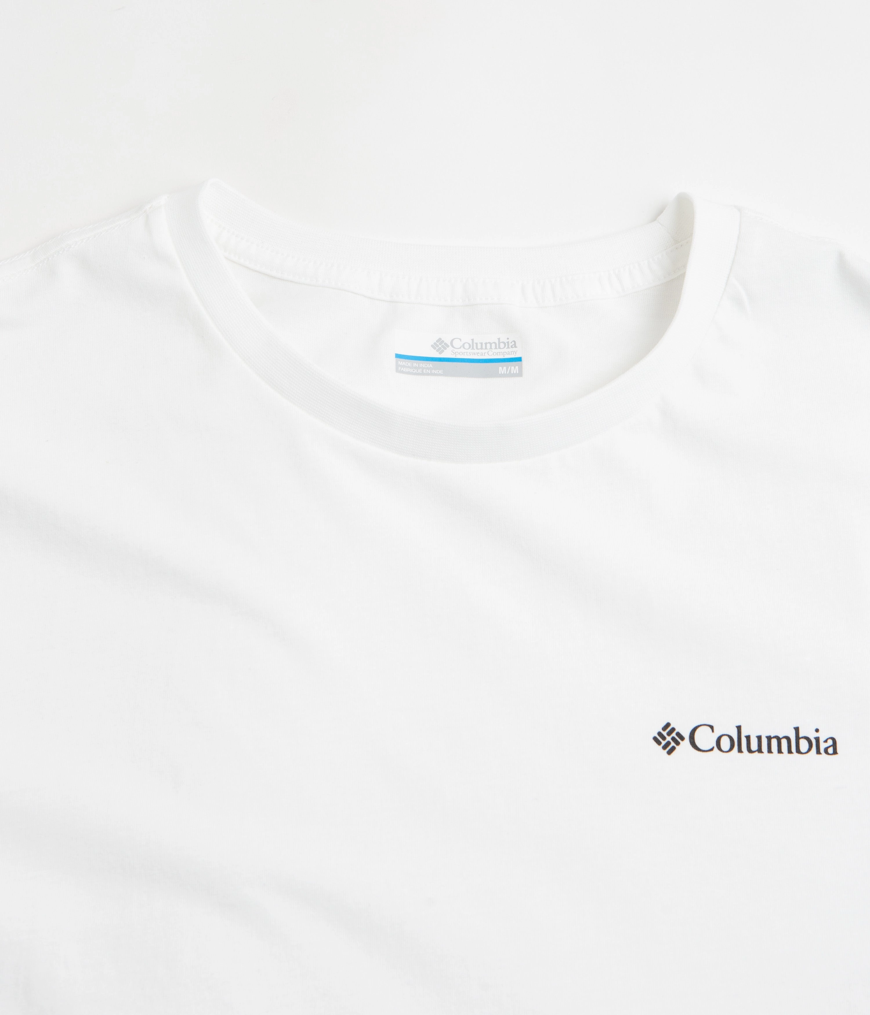 Columbia CSC Basic Logo T-Shirt - White / LC CSC Branded Graphic Unique Design Casual Layering