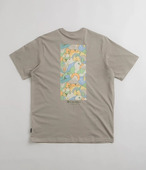 Fashionable Option Columbia Explorers Canyon Back T-Shirt - Flint Grey / Epicamp Graphic