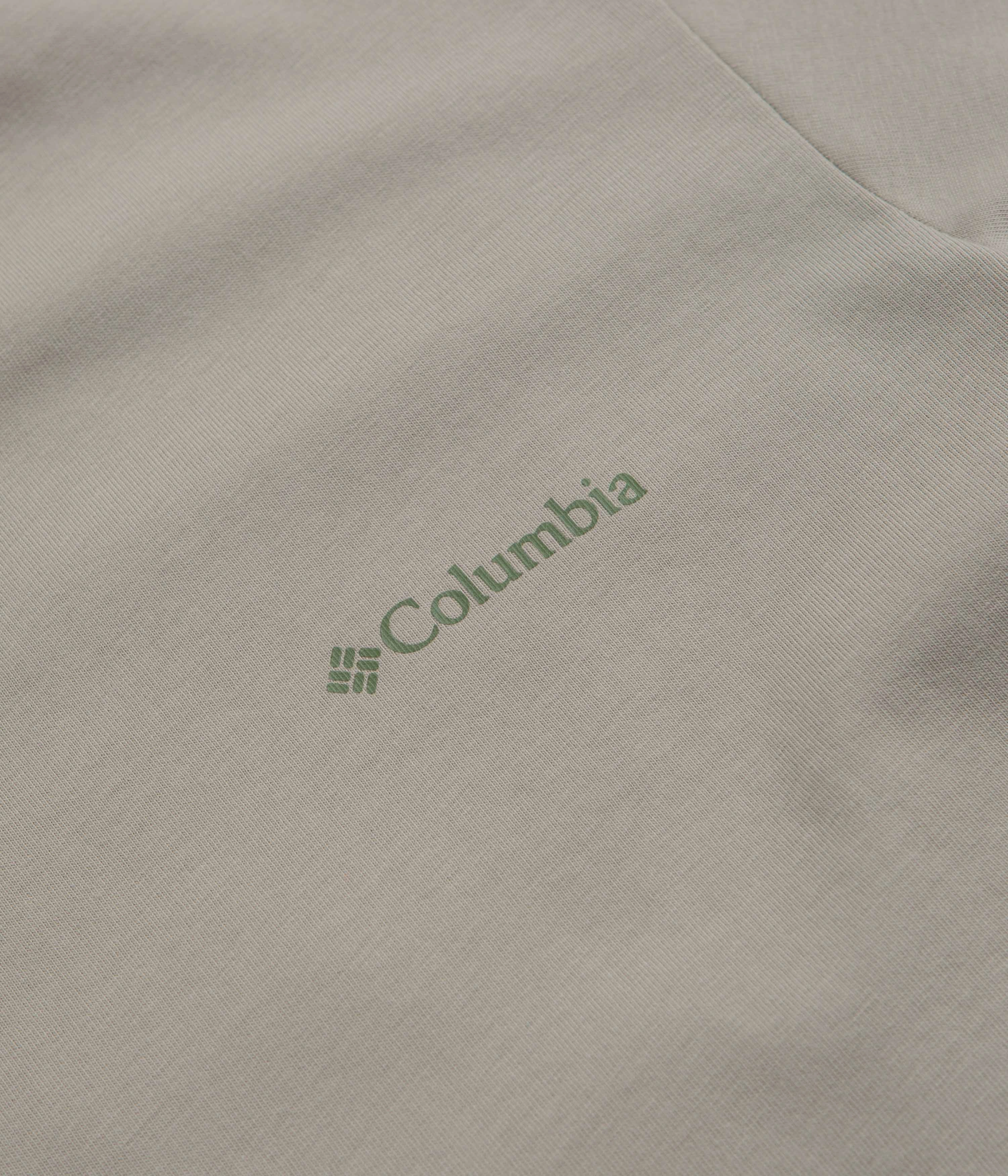 Columbia Explorers Canyon Back T-Shirt - Flint Grey / Epicamp Graphic Value for Money