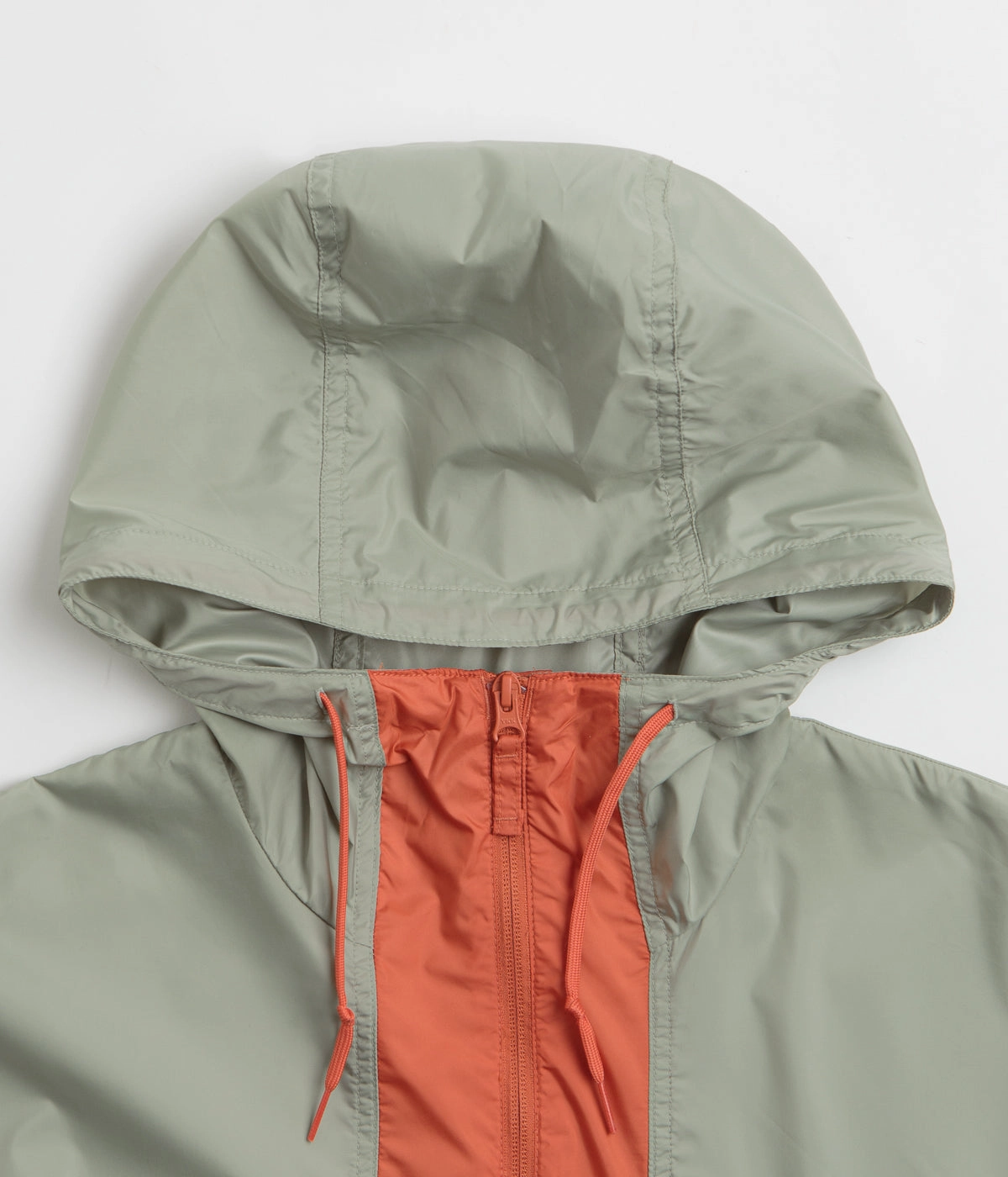 Minimal Daily Fit Everyday Active Style Columbia Flash Challenger II Anorak - Dark Stone / Safari / Tuscan